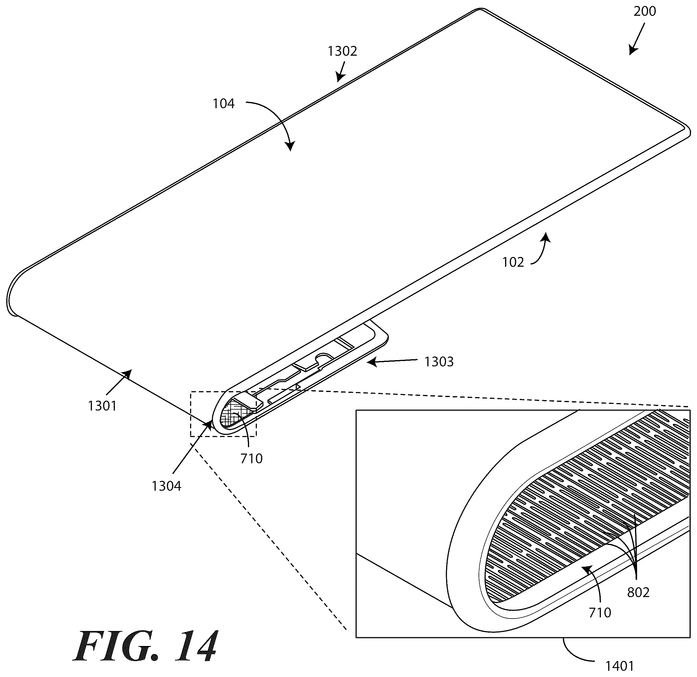 Patent US12504787 Figure 11 – Electronic devices with translating flexible display and corresponding methods