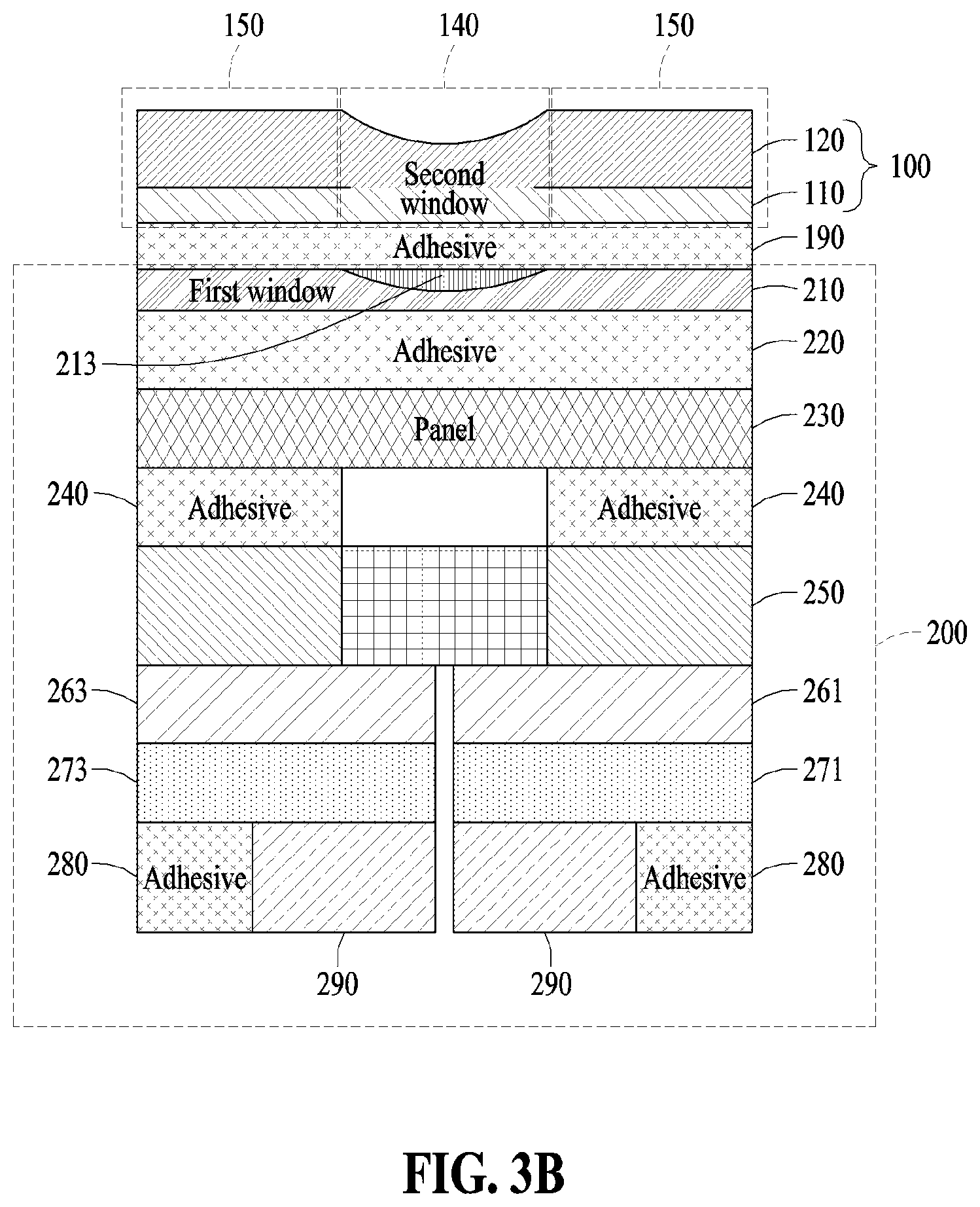 Patent US12504788 Figure 4 – Electronic devices including polymer layer having pattern formed thereon