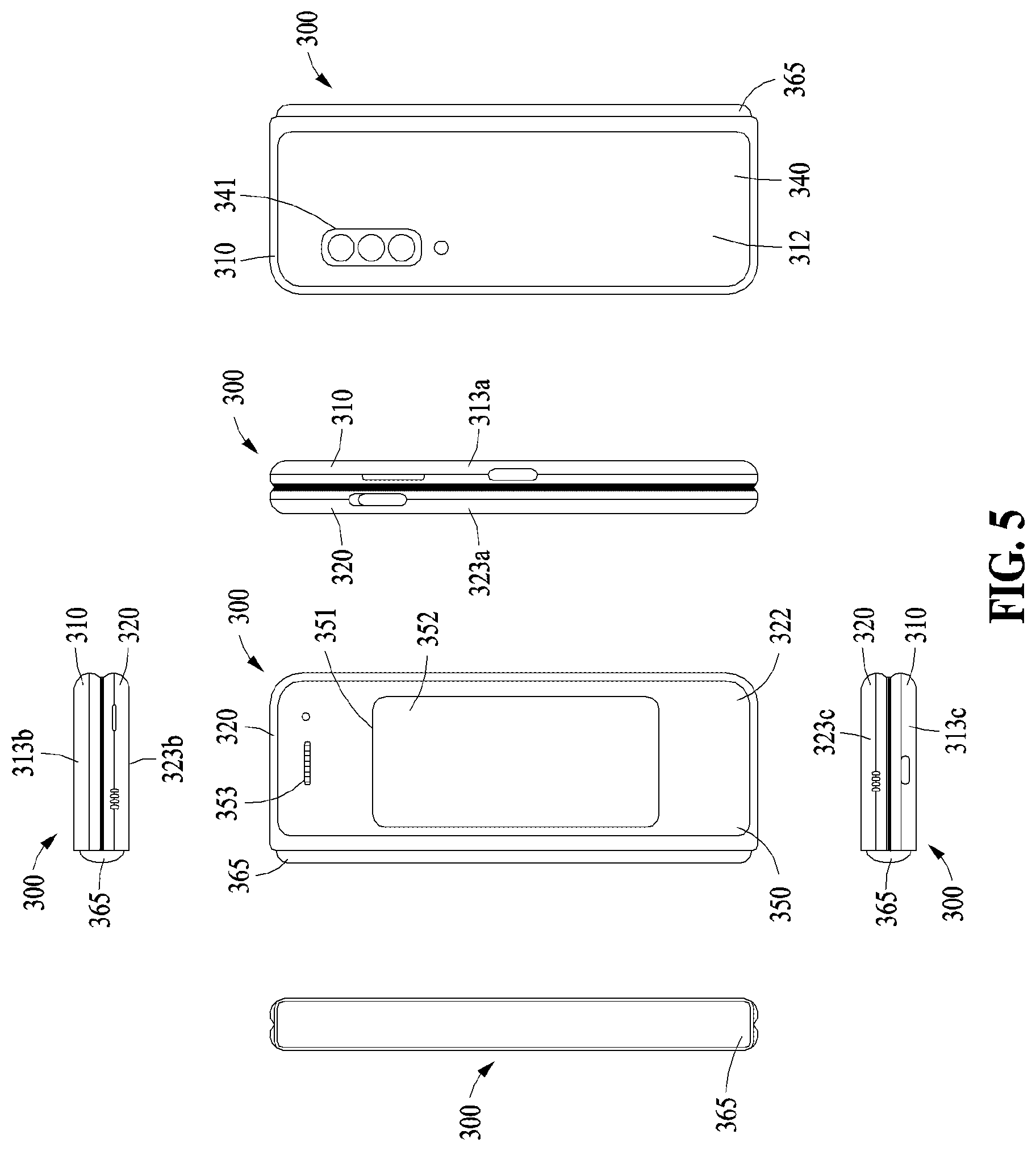 Patent US12504788 Figure 7 – Electronic devices including polymer layer having pattern formed thereon