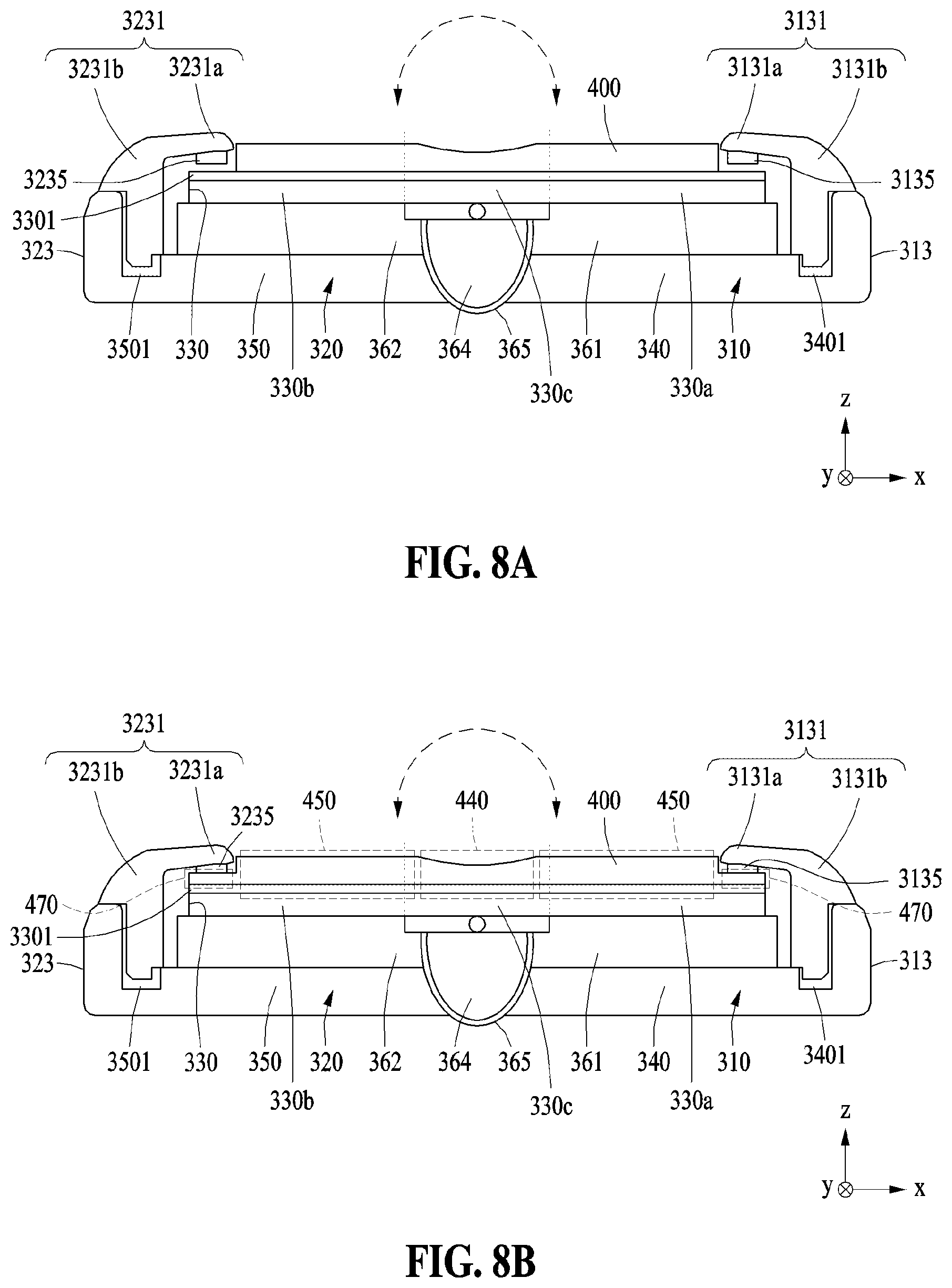 Patent US12504788 Figure 10 – Electronic devices including polymer layer having pattern formed thereon