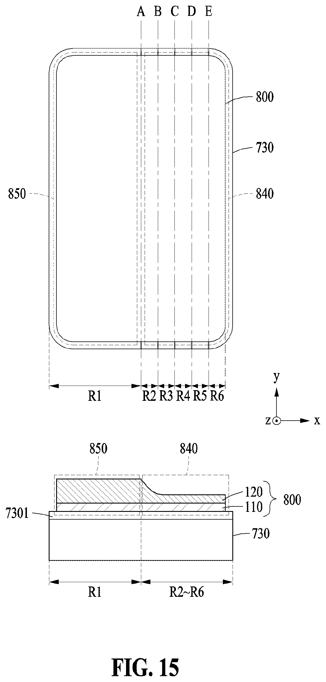 Patent US12504788 Figure 17 – Electronic devices including polymer layer having pattern formed thereon
