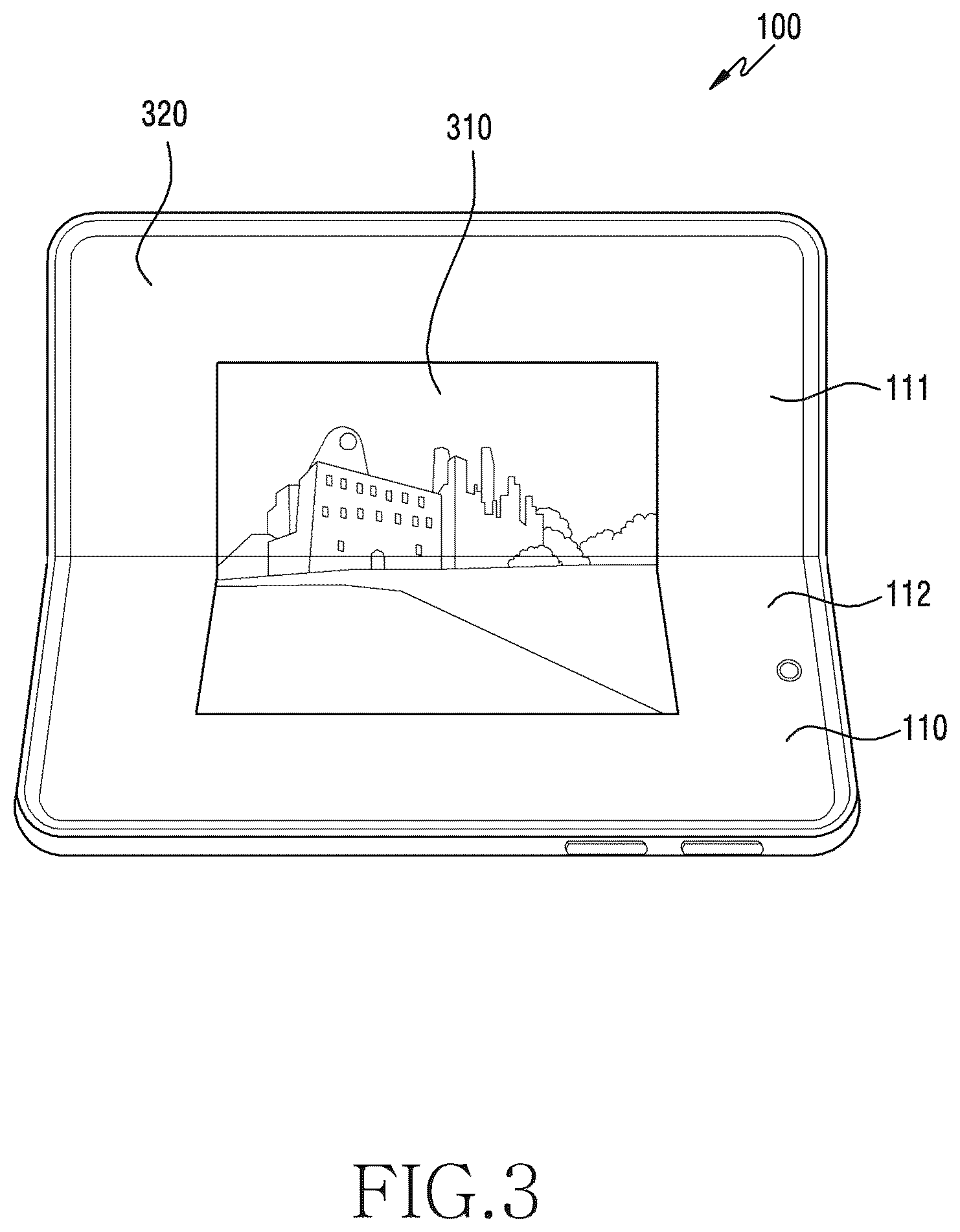 Patent US12504789 Figure 3 – Method for displaying background image through flexible display, and electronic device therefor