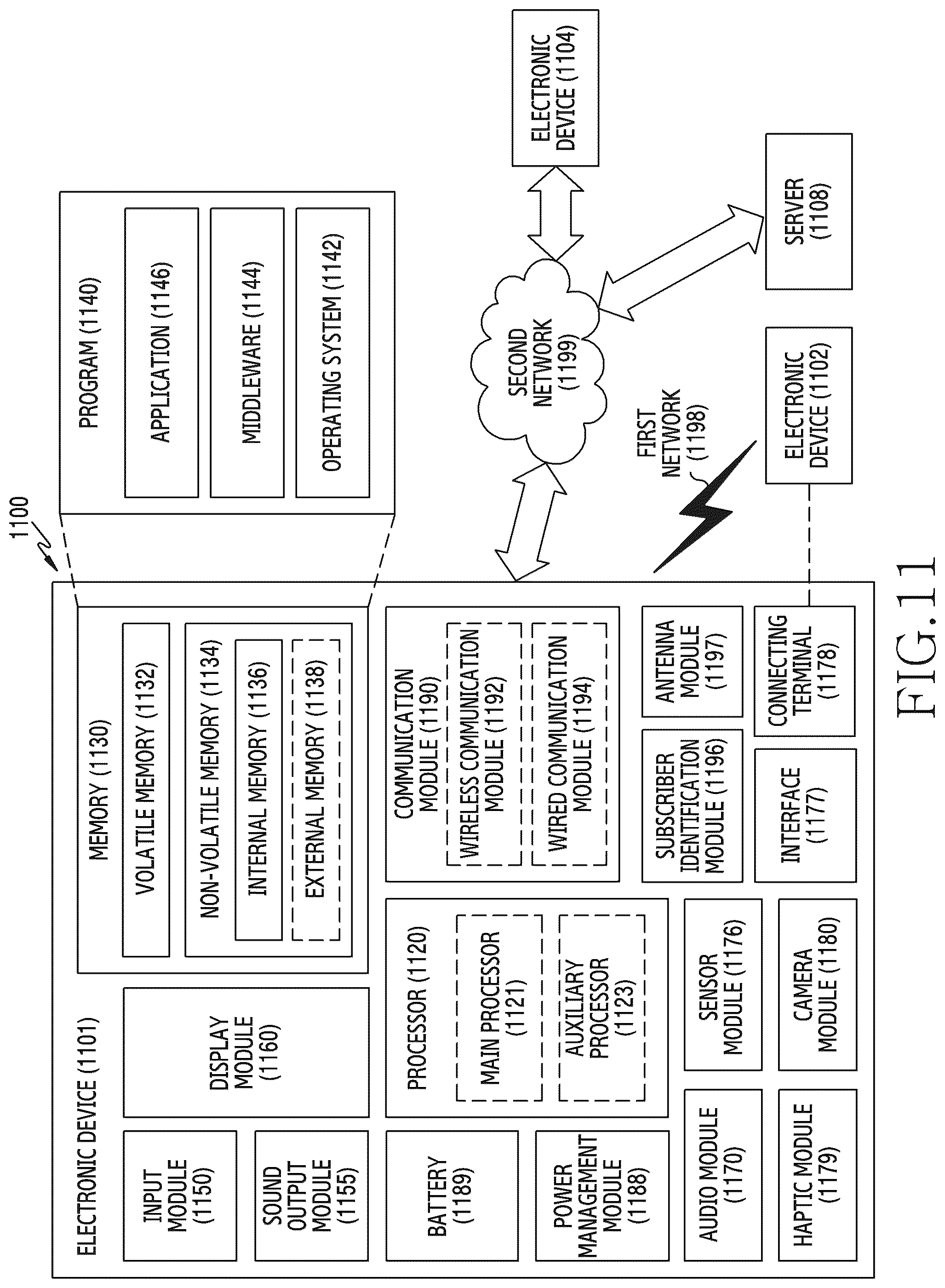 Patent US12504789 Figure 11 – Method for displaying background image through flexible display, and electronic device therefor
