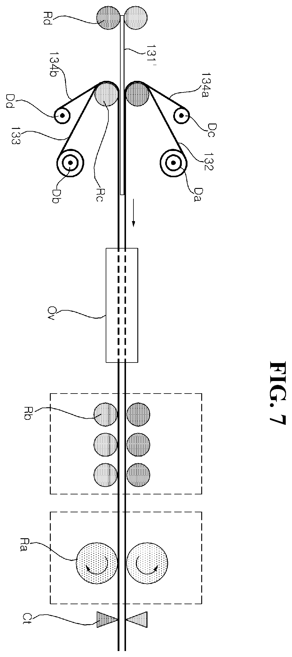 Patent US12504791 Figure 7 – Display device