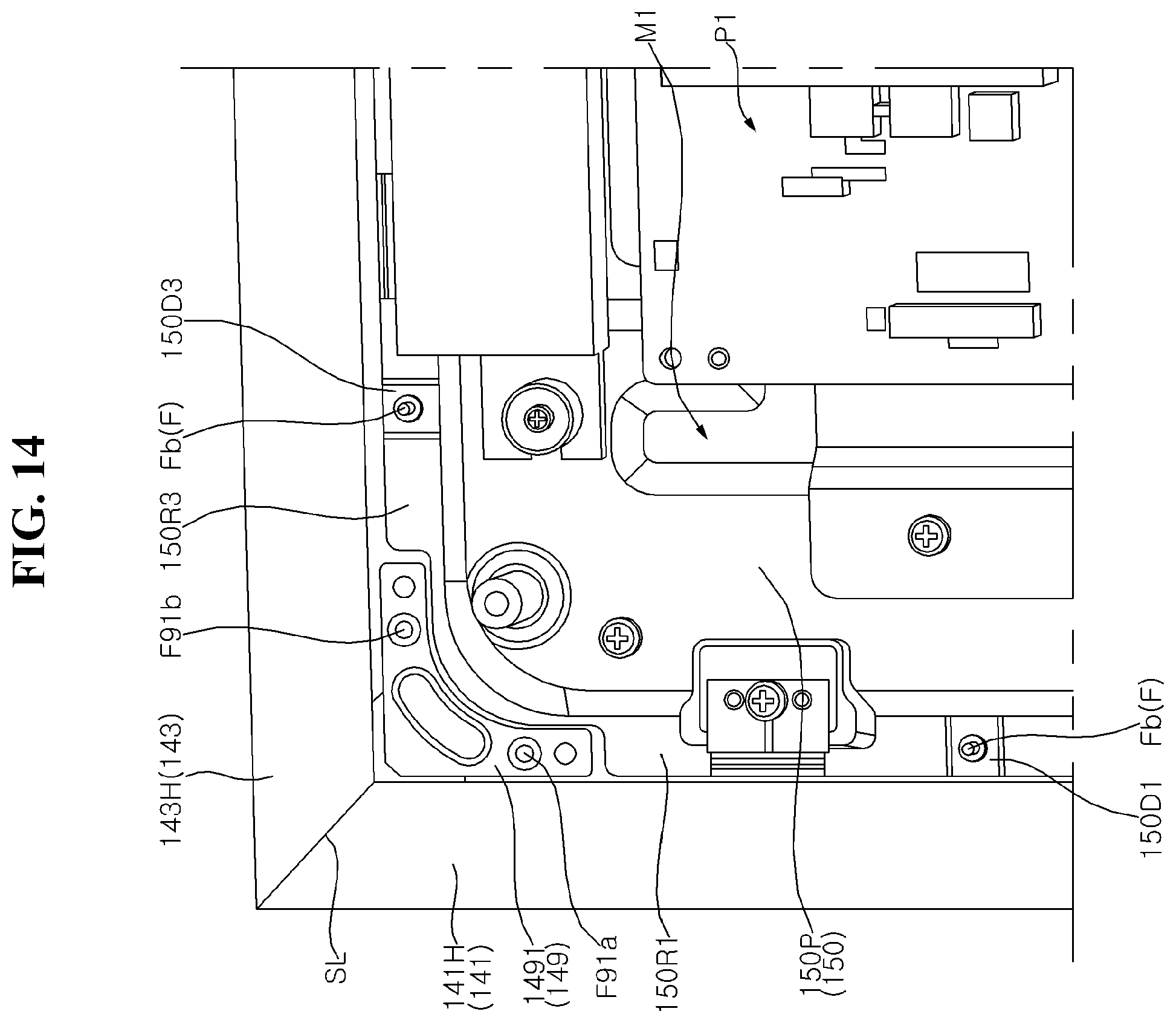 Patent US12504791 Figure 14 – Display device