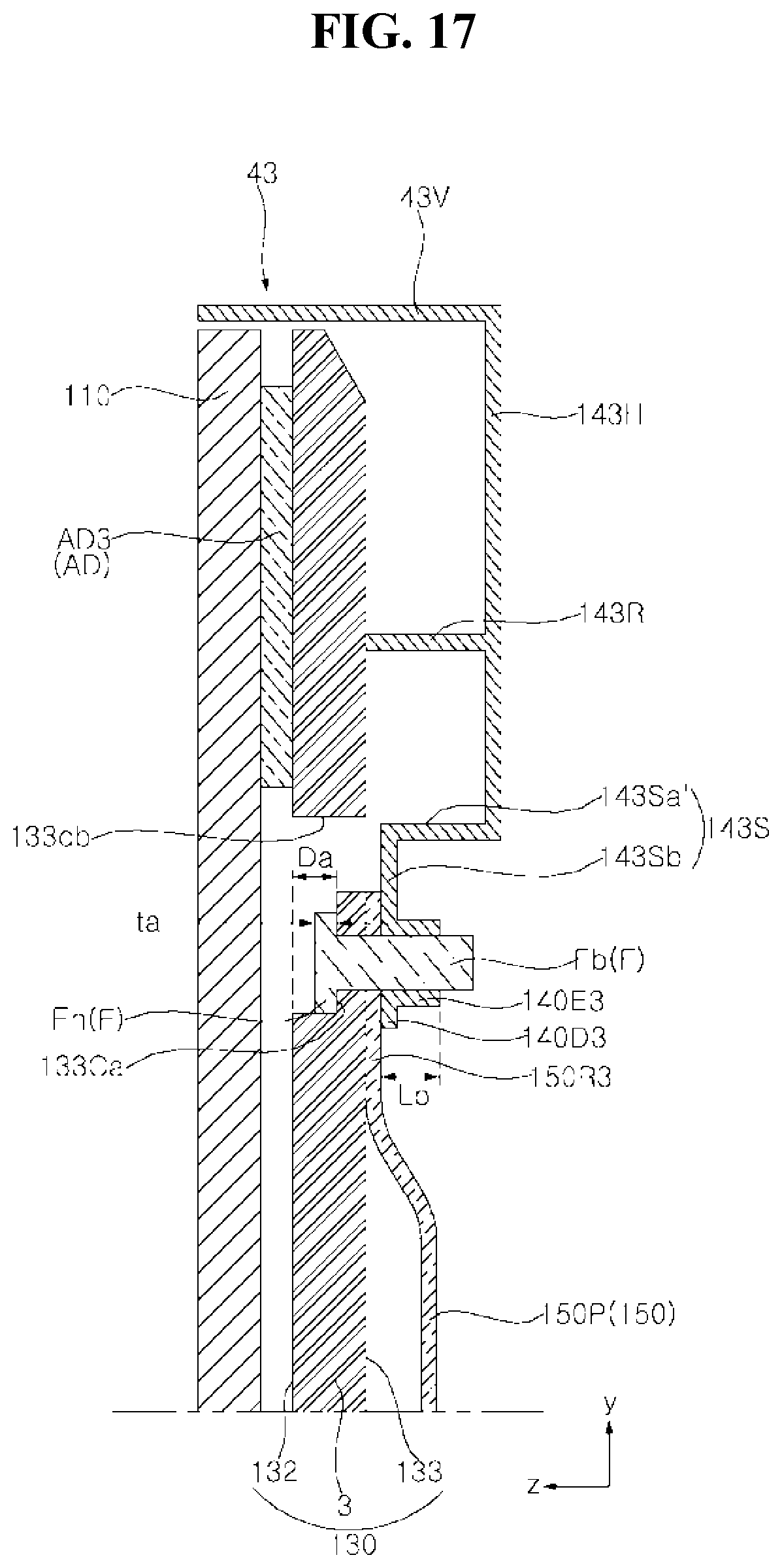 Patent US12504791 Figure 17 – Display device