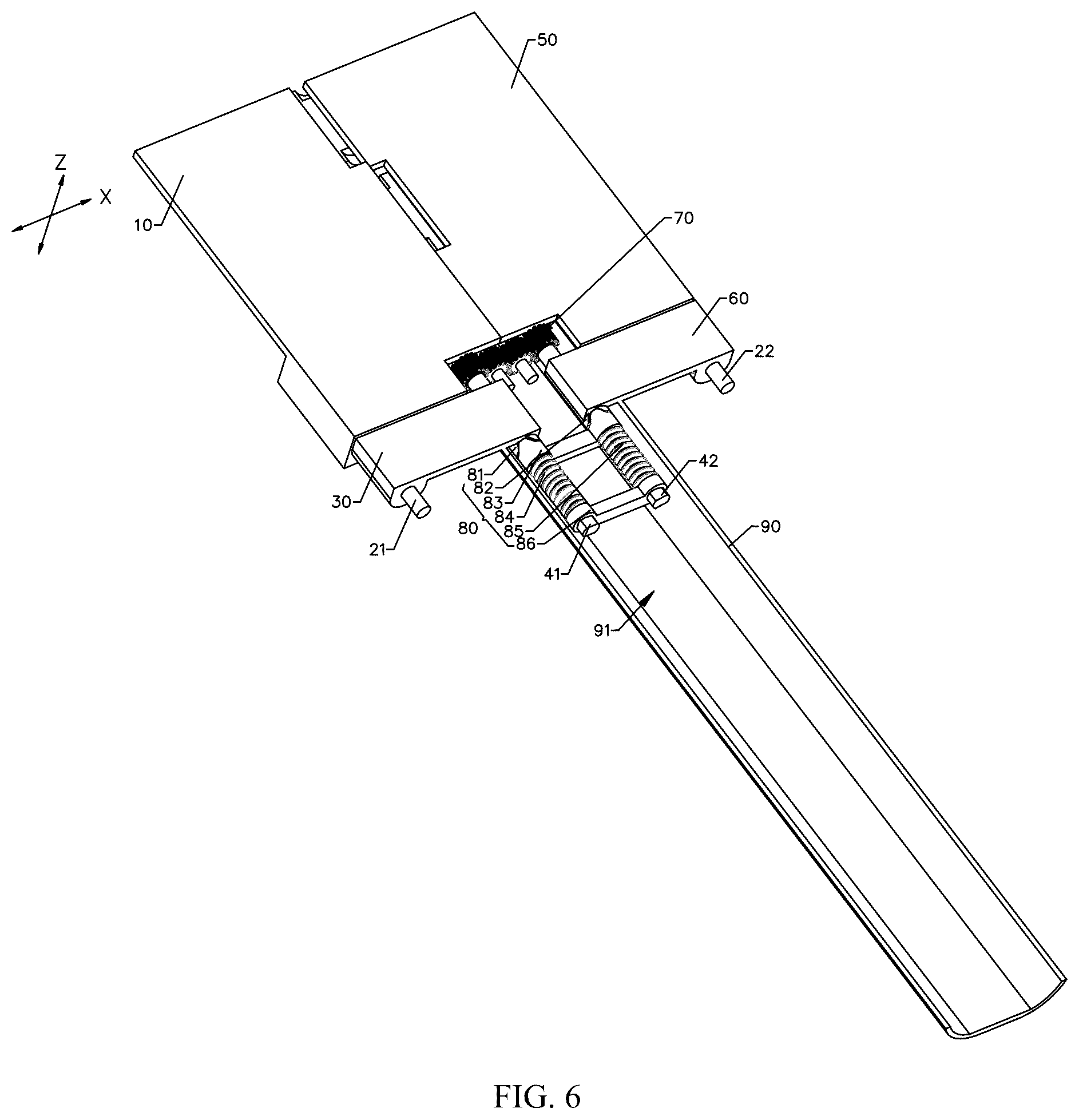 Patent US12504792 Figure 4 – Foldable assembly and electronic device
