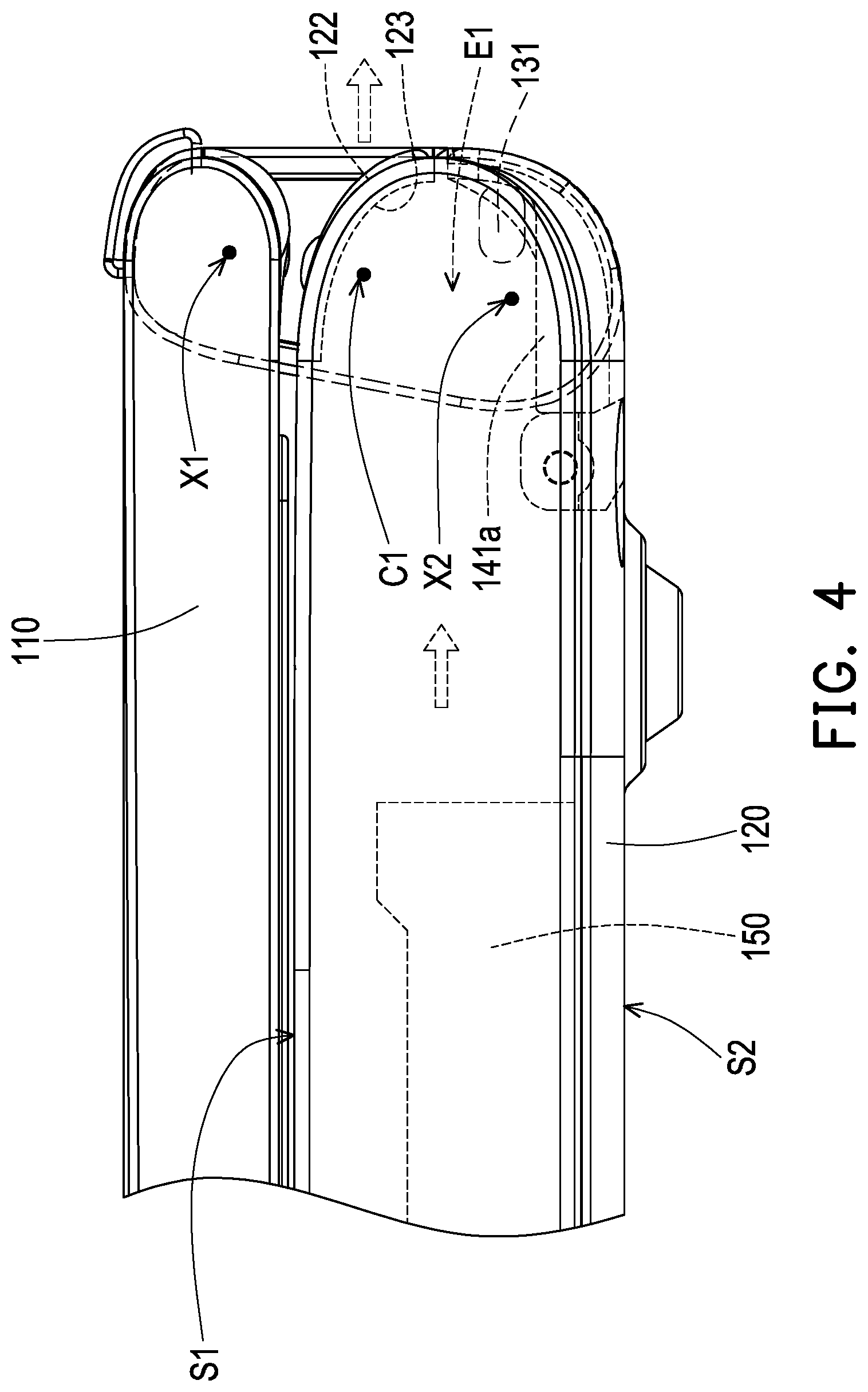 Patent US12504793 Figure 6 – Foldable electronic device
