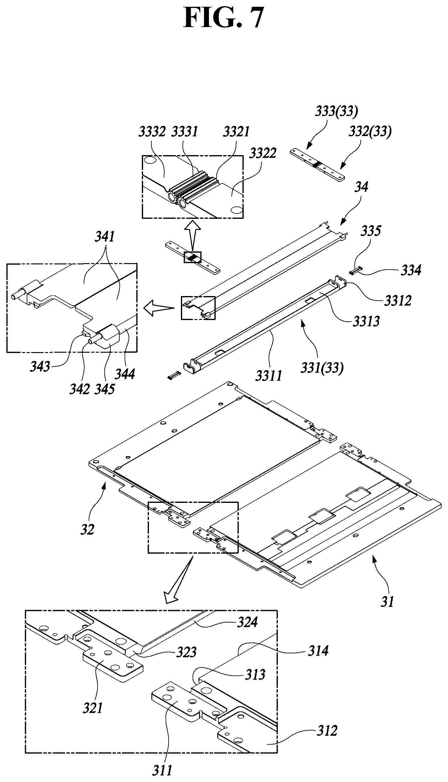 Patent US12504794 Figure 7 – Stress-free folding mechanism