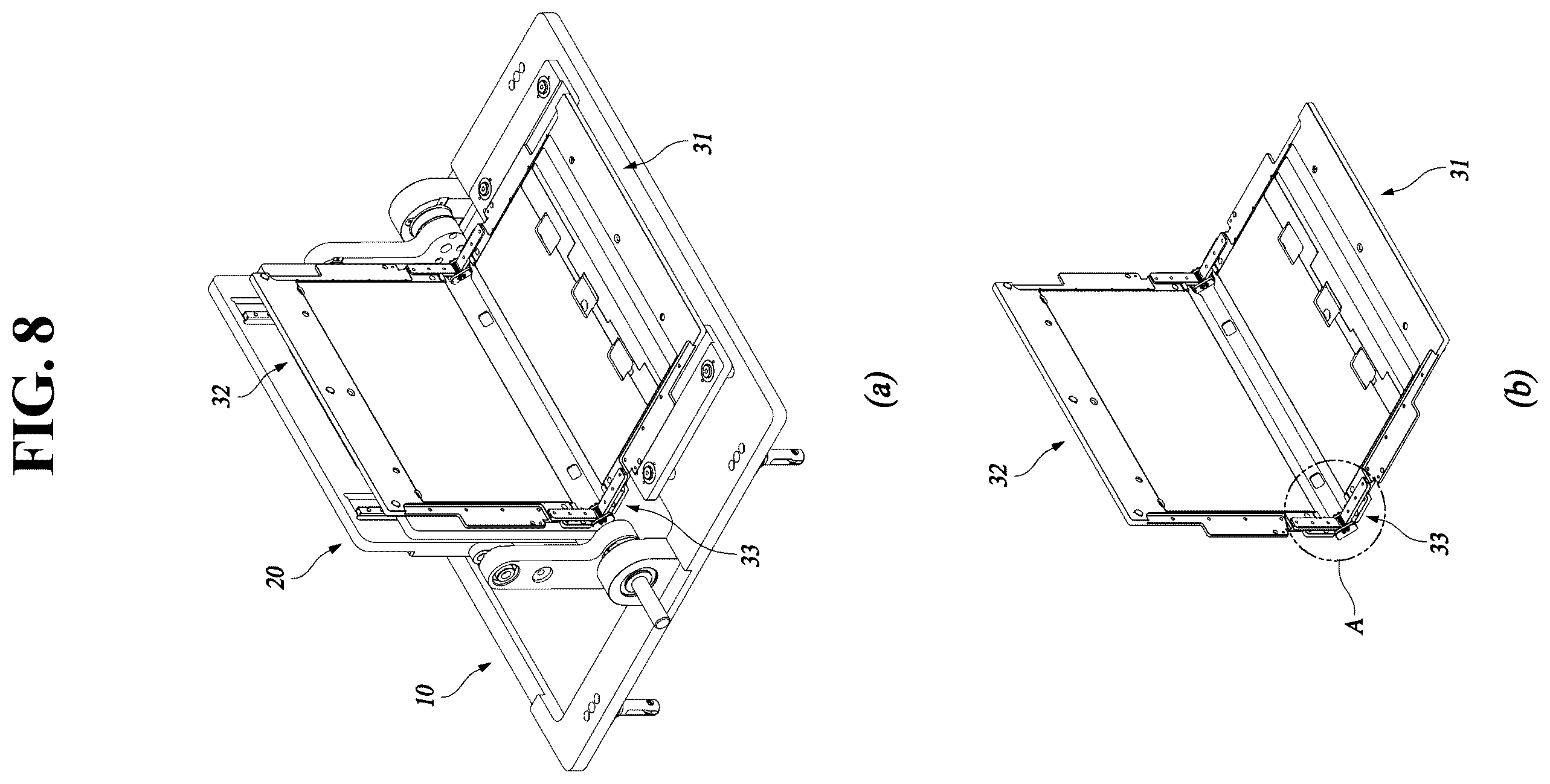 Patent US12504794 Figure 8 – Stress-free folding mechanism