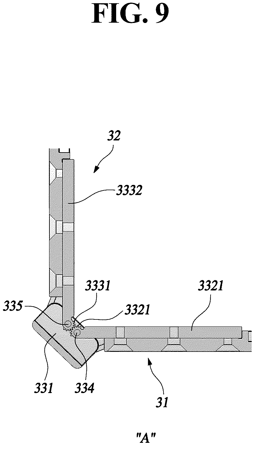 Patent US12504794 Figure 9 – Stress-free folding mechanism