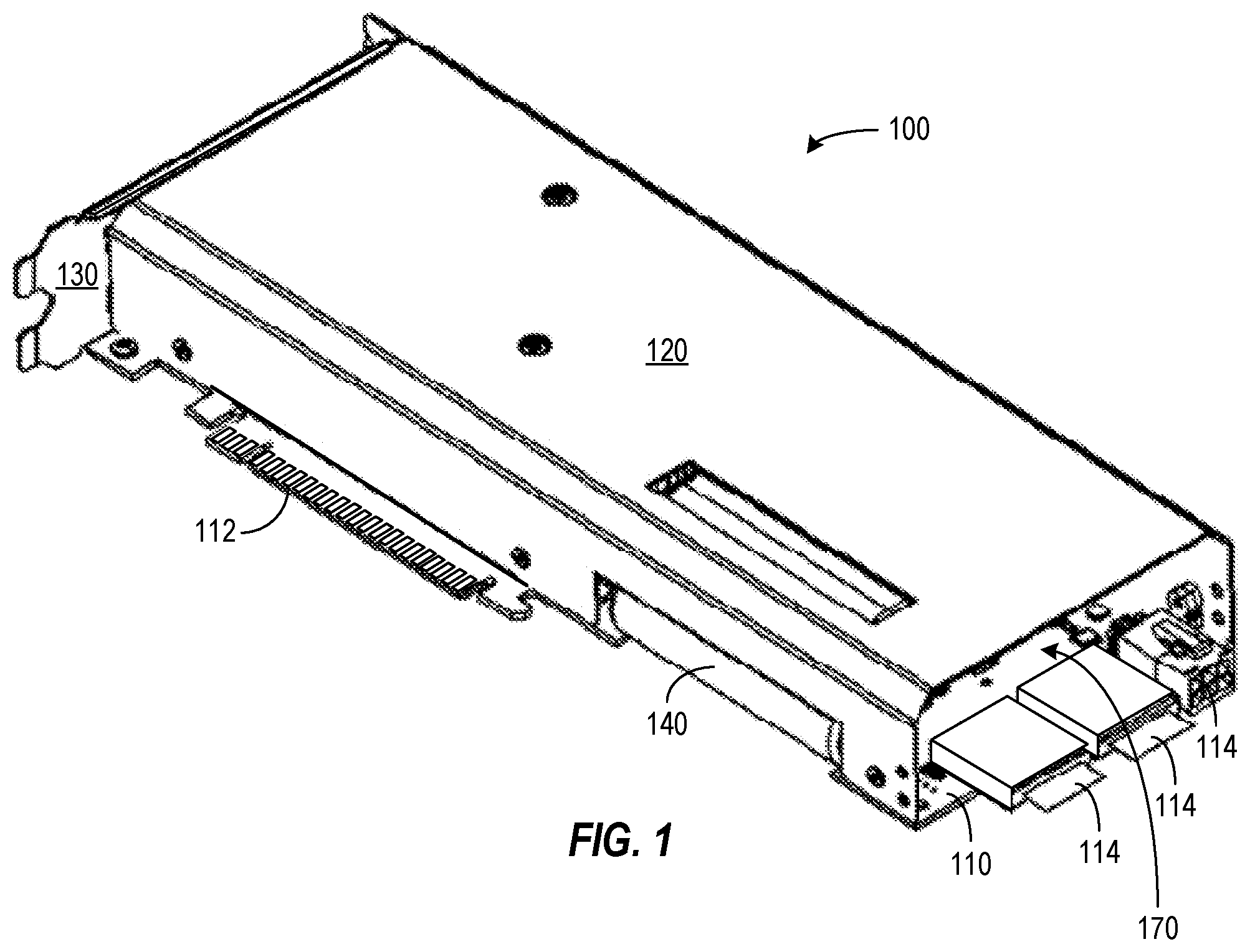 Patent US12504796 — Fault-tolerant cooling for add-in card — Figure 1