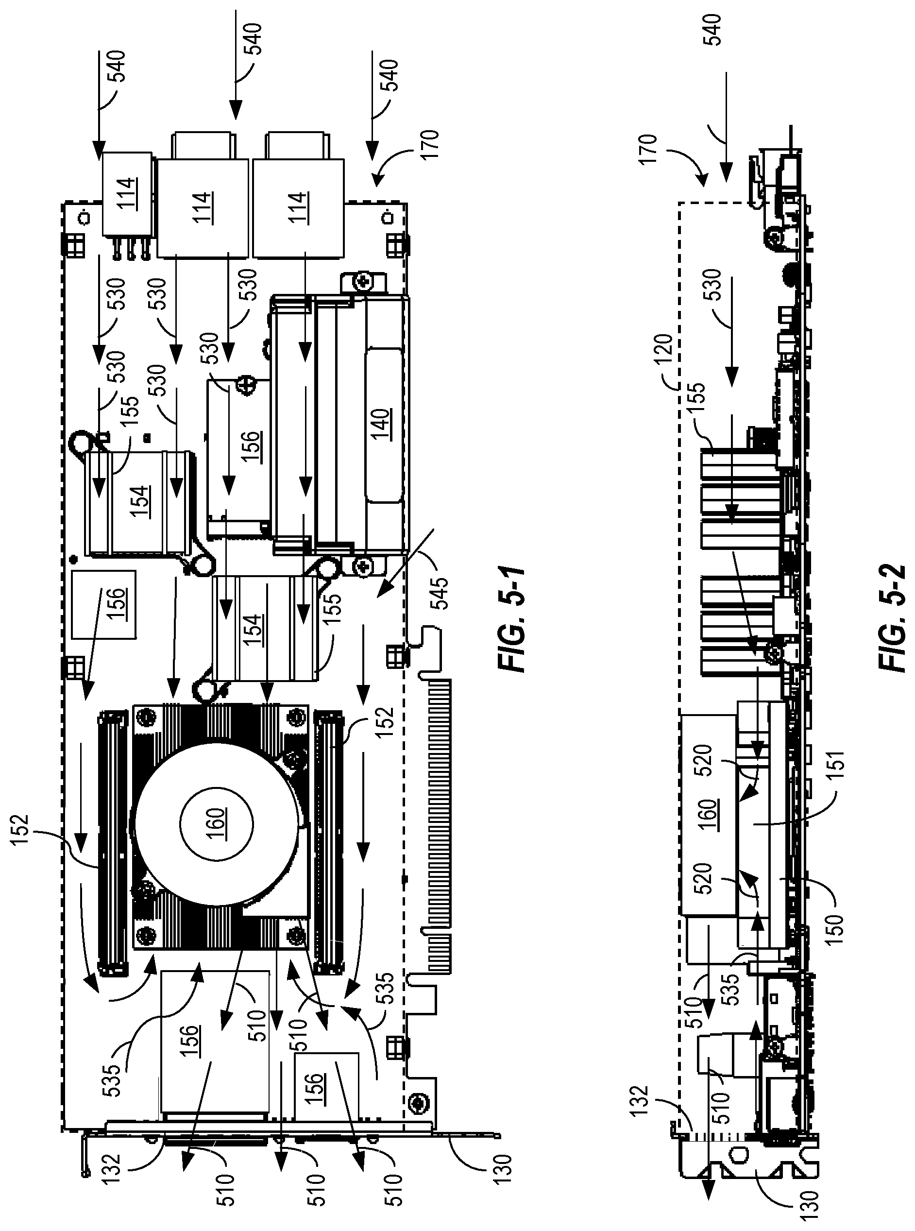 Patent US12504796 Figure 5 – Fault-tolerant cooling for add-in card