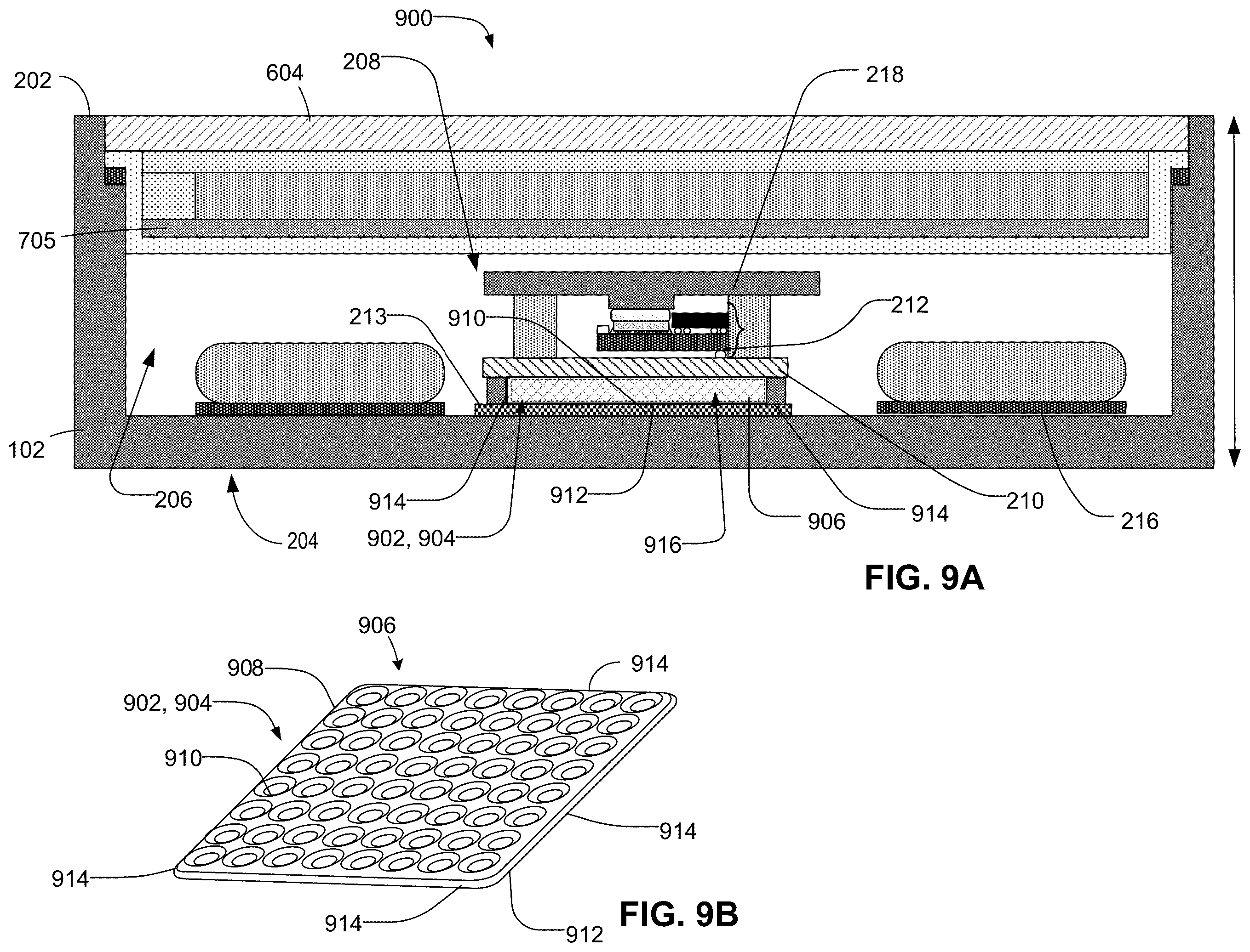 Patent US12504797 Figure 9 – Thermal management systems for electronic devices and related methods