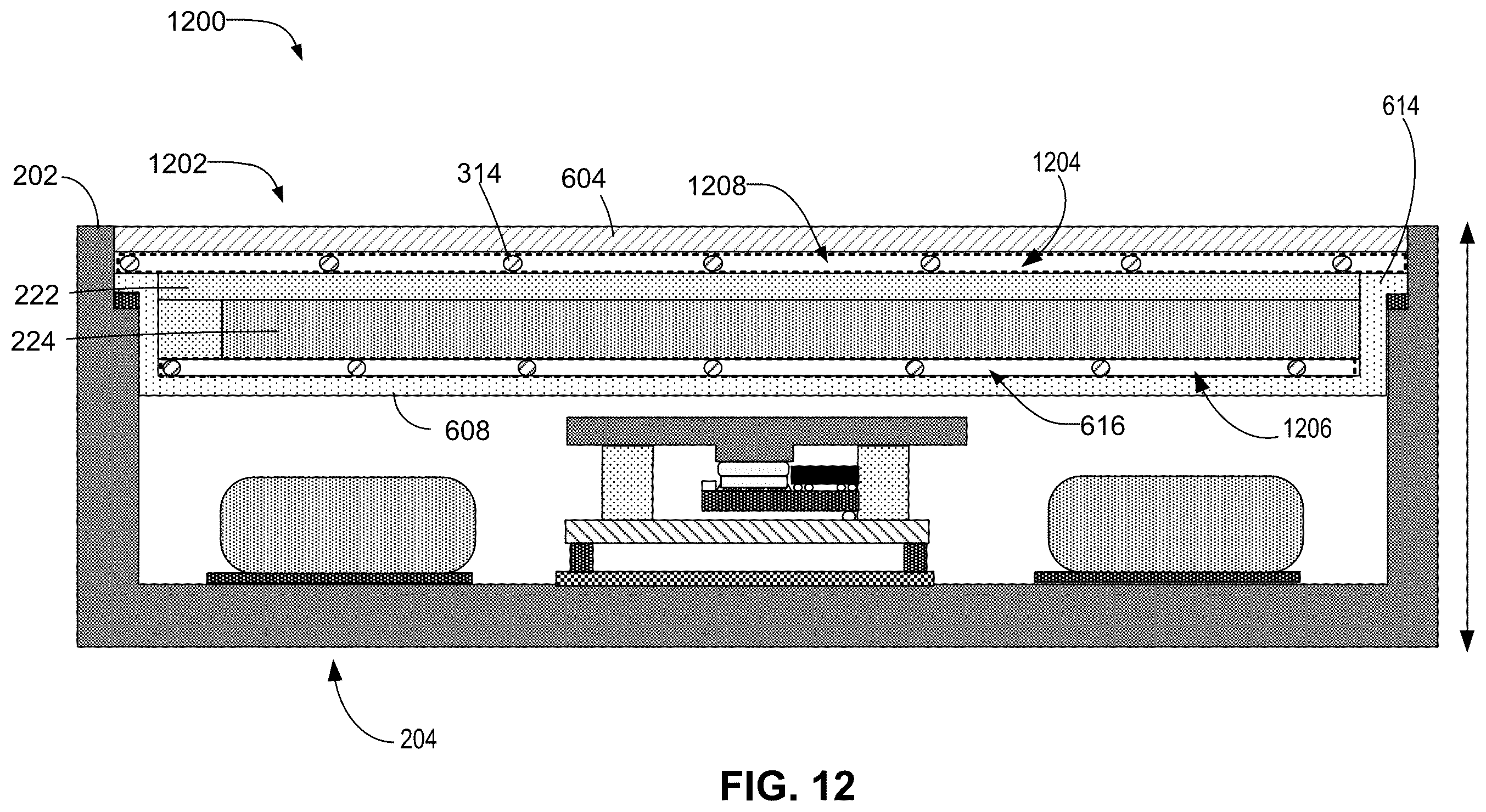Patent US12504797 Figure 12 – Thermal management systems for electronic devices and related methods