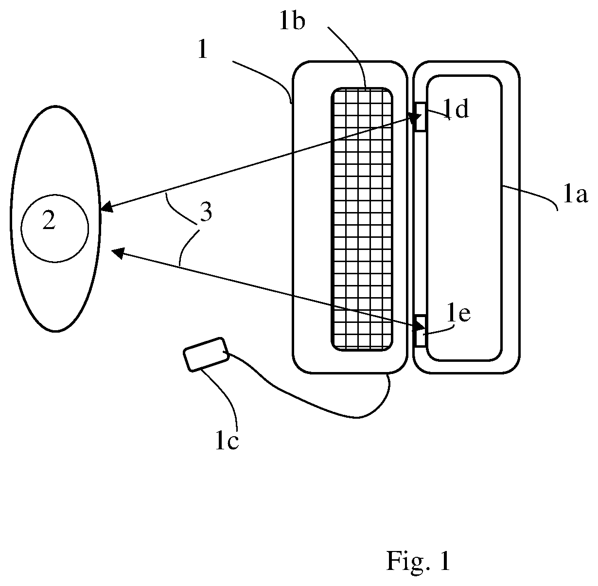 Patent US12504805 Figure 1 – Human presence detection