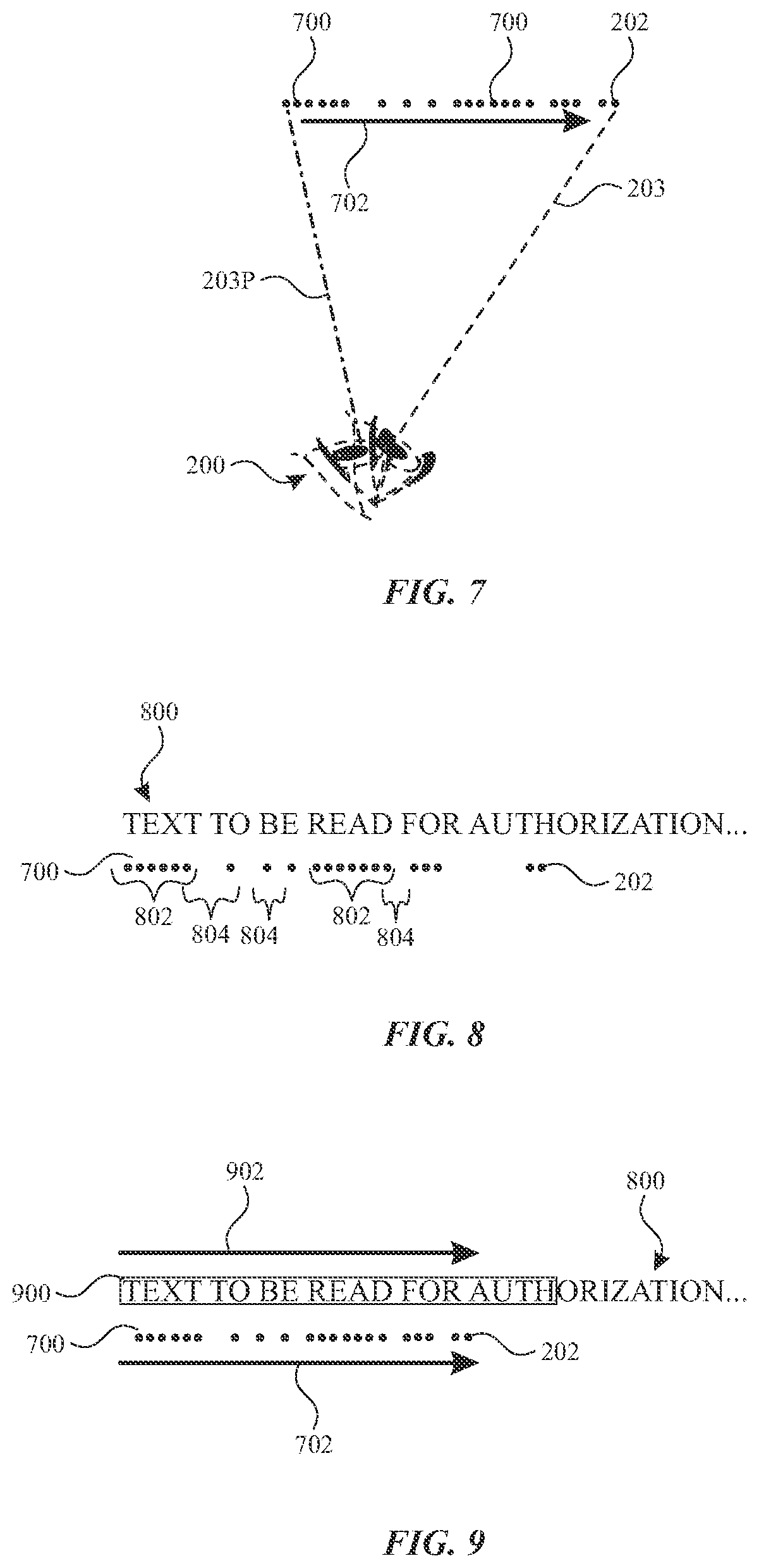 Patent US12504809 Figure 5 – Gaze-based control