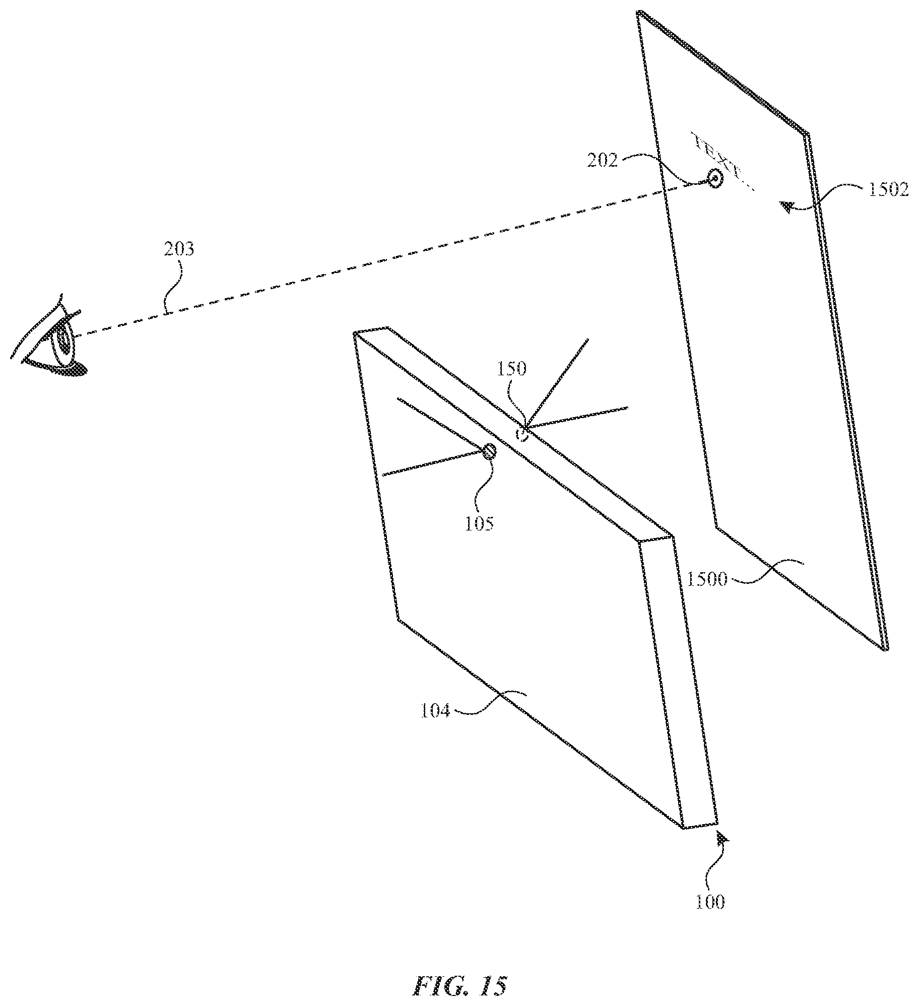 Patent US12504809 Figure 8 – Gaze-based control