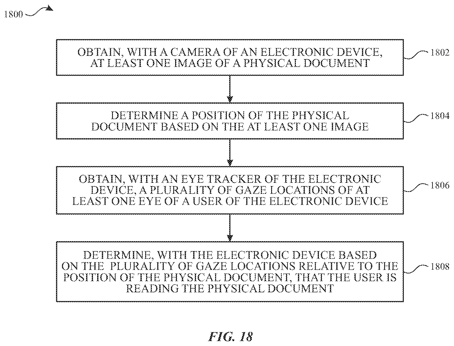 Patent US12504809 Figure 10 – Gaze-based control