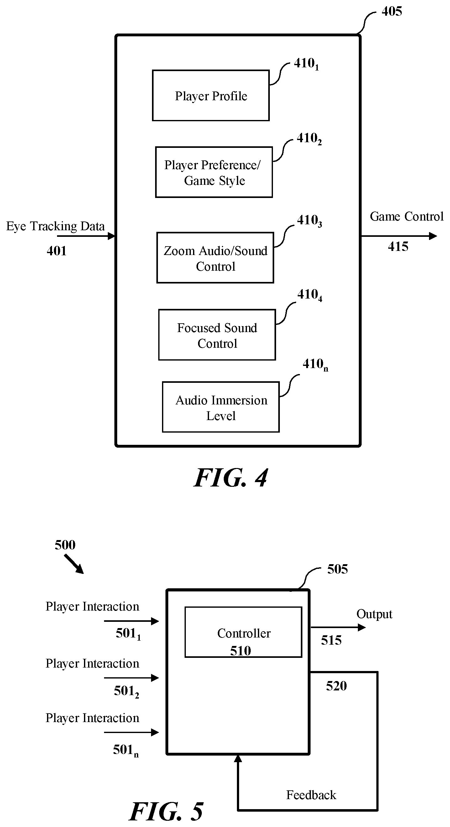 Patent US12504811 Figure 4 – Systems and methods for eye tracking and interactive entertainment control