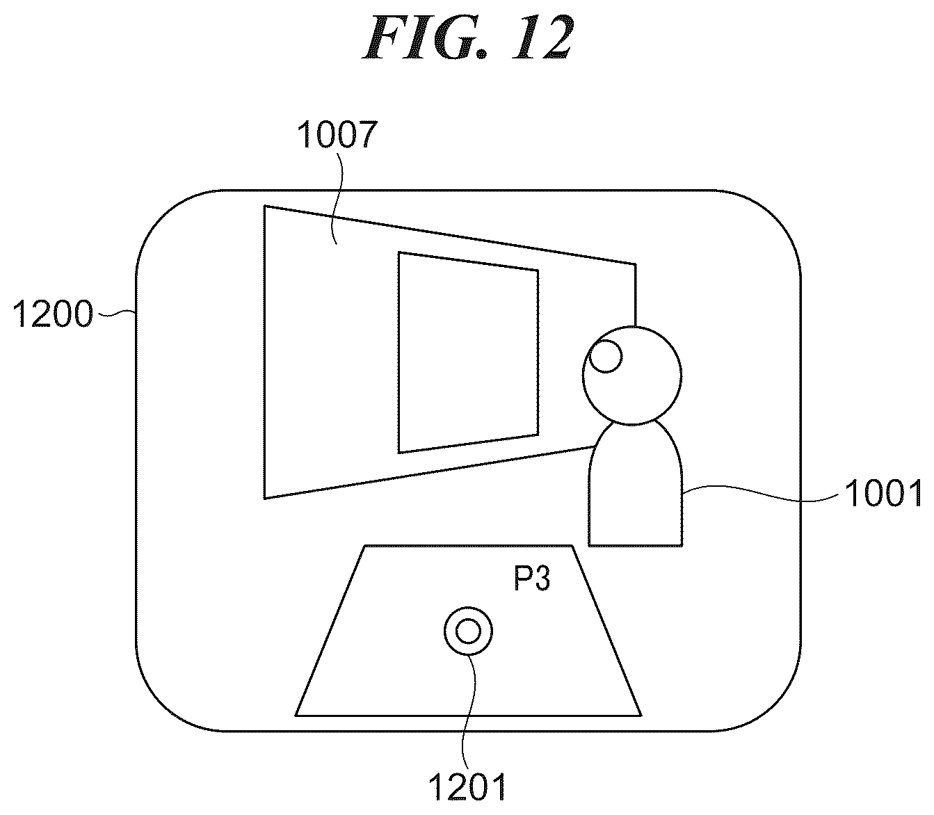 Patent US12504815 Figure 12 – Management system capable of realizing smooth interactive communication in virtual space, control method, and storage medium