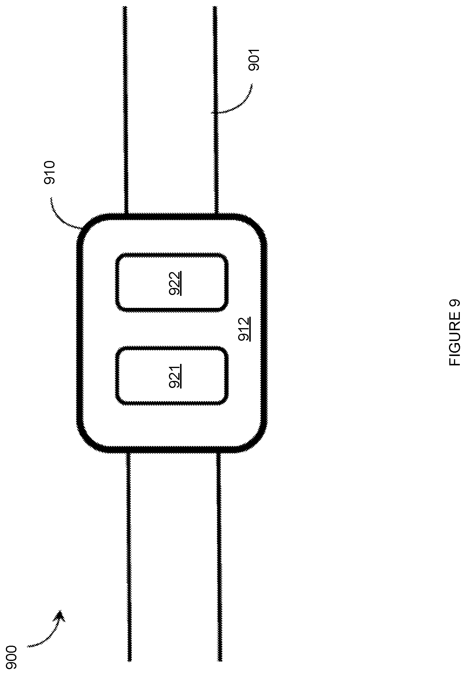 Patent US12504816 Figure 9 – Wearable devices and associated band structures for sensing neuromuscular signals using sensor pairs in respective pods with communicative pathways to a common processor