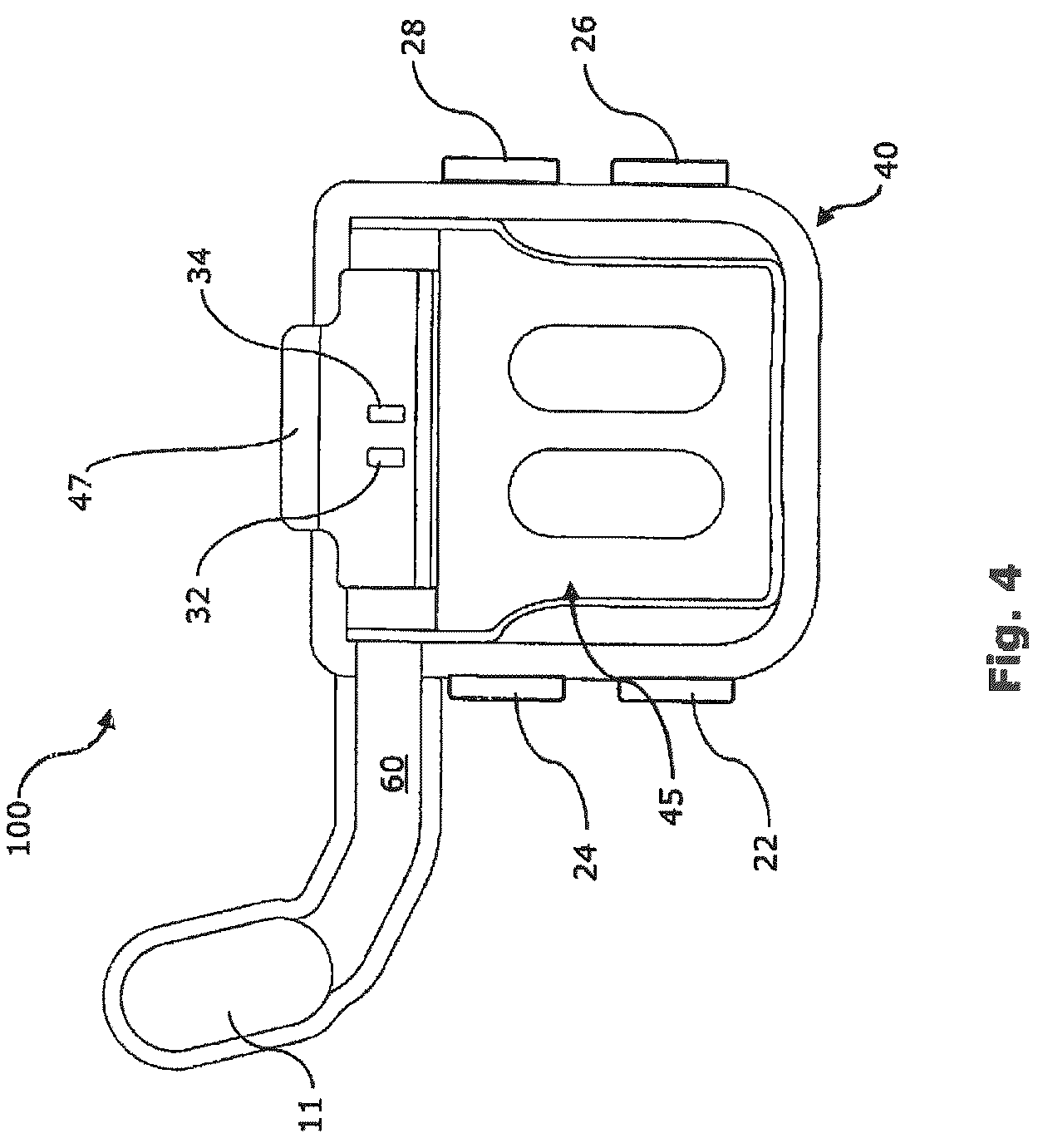 Patent US12504817 Figure 3 – Electrical circuit assembly for a glove