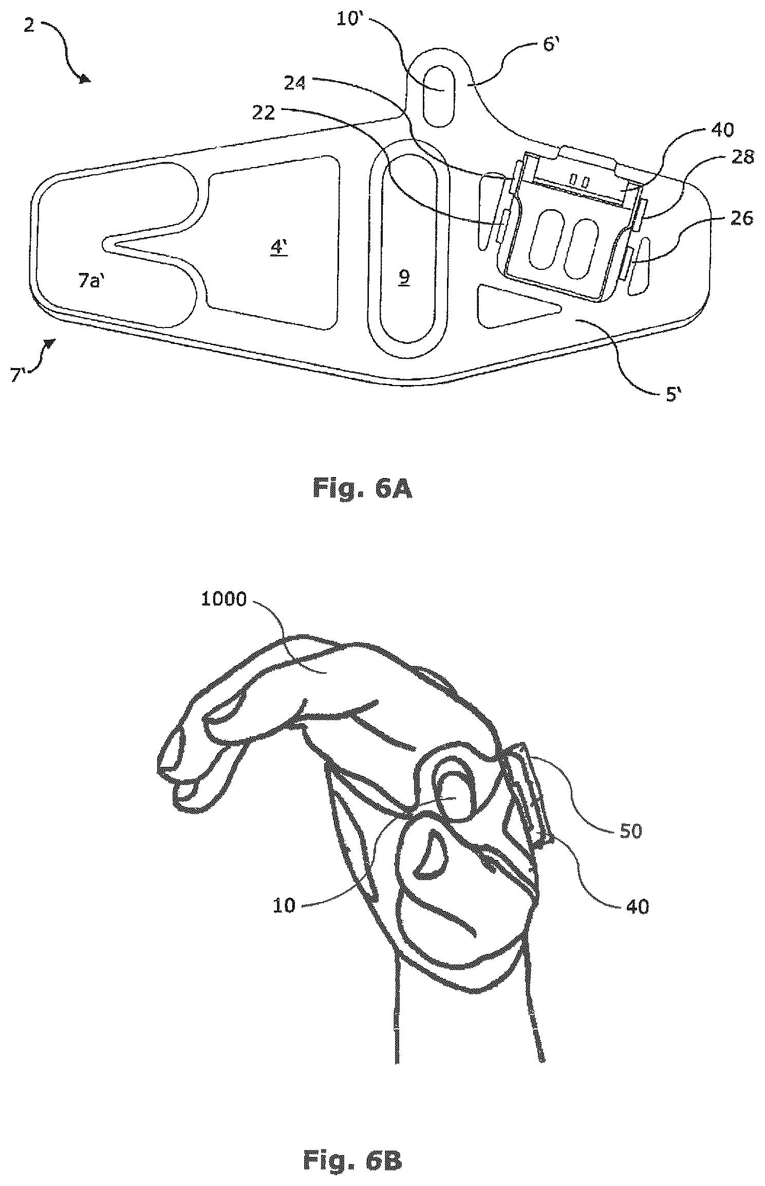 Patent US12504817 Figure 5 – Electrical circuit assembly for a glove