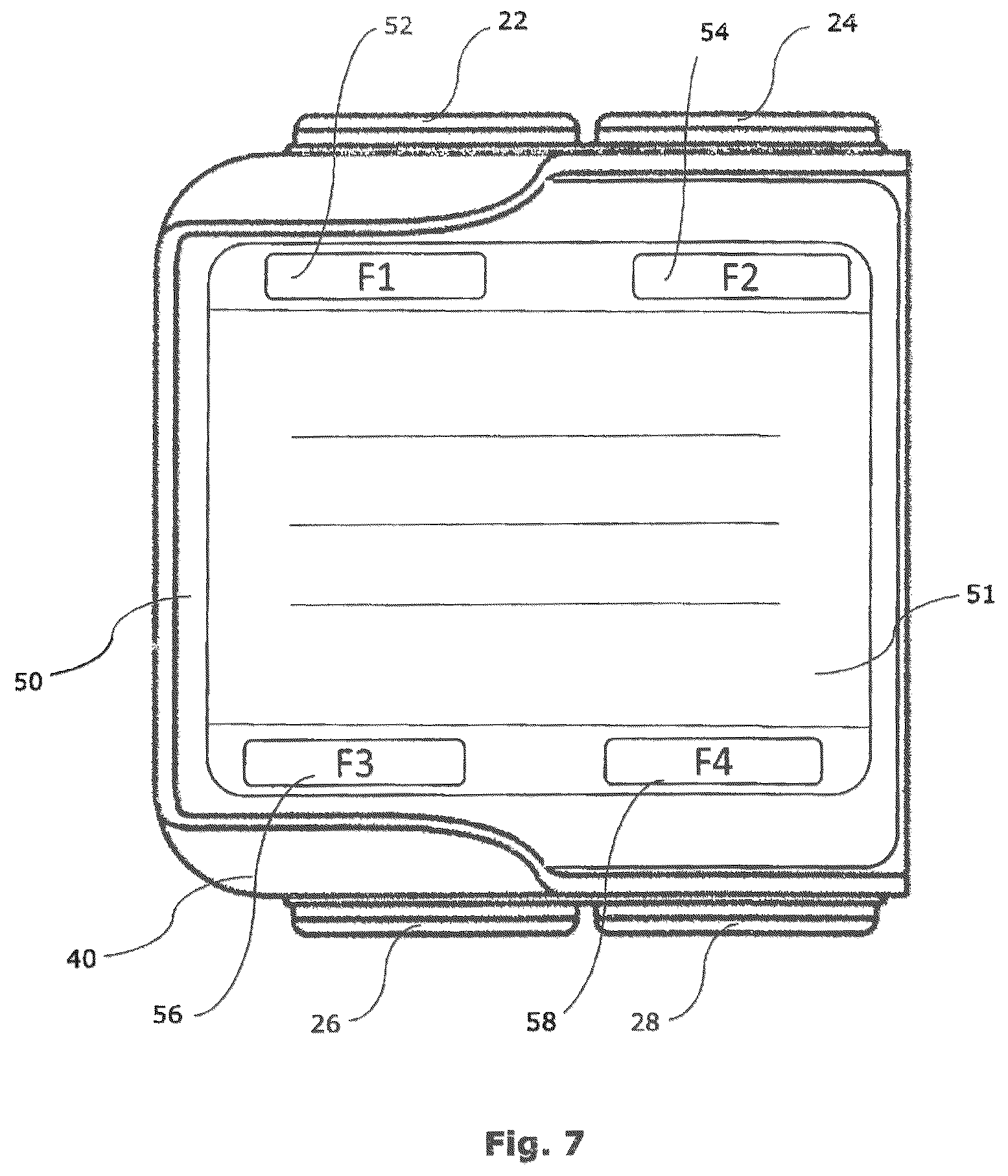 Patent US12504817 Figure 6 – Electrical circuit assembly for a glove