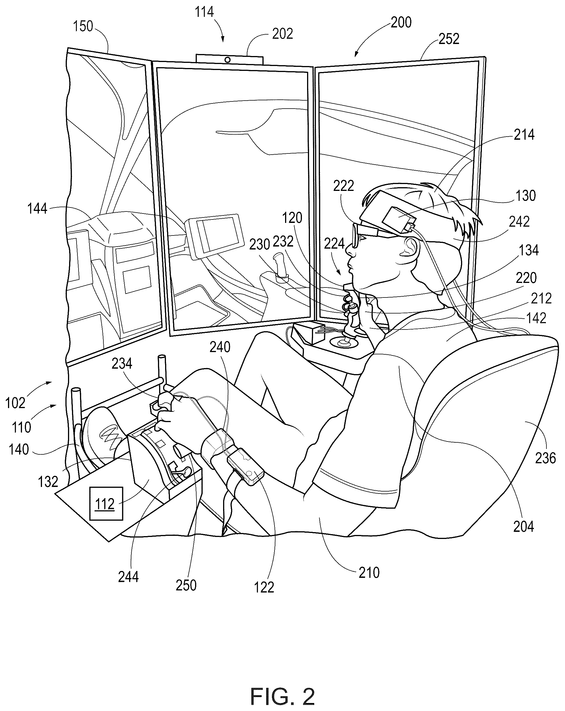 Patent US12504820 Figure 2 – Vehicle operator workload estimation system and method
