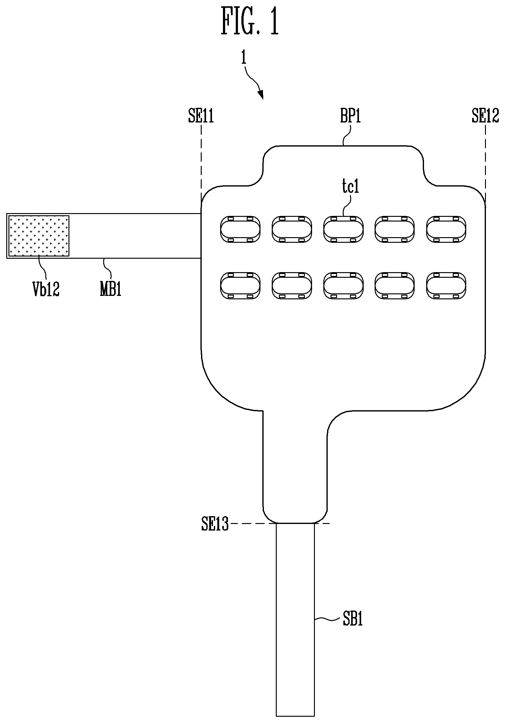 Patent US12504825 Figure 1 – Tactile stimulation providing device