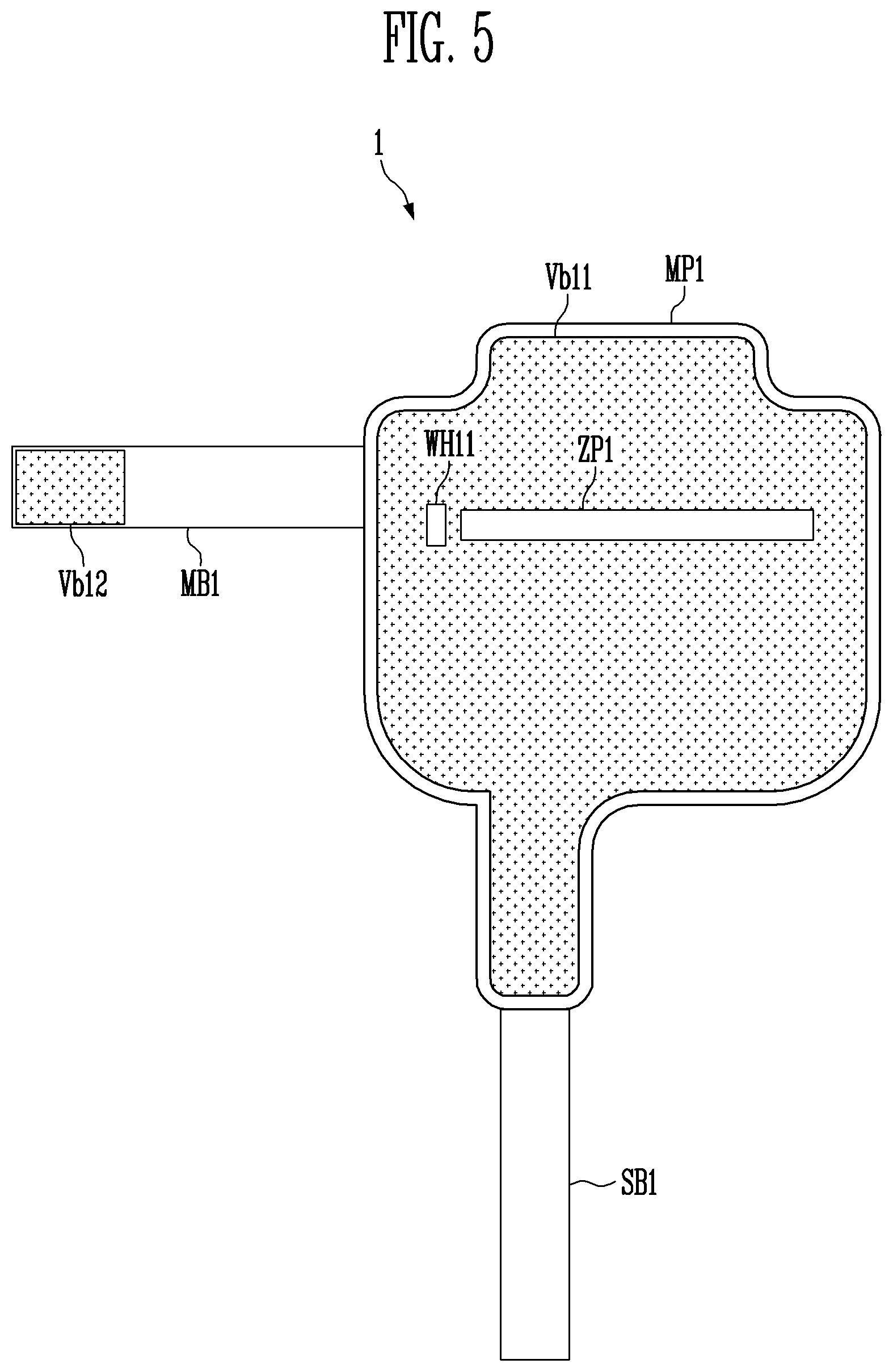 Patent US12504825 Figure 5 – Tactile stimulation providing device