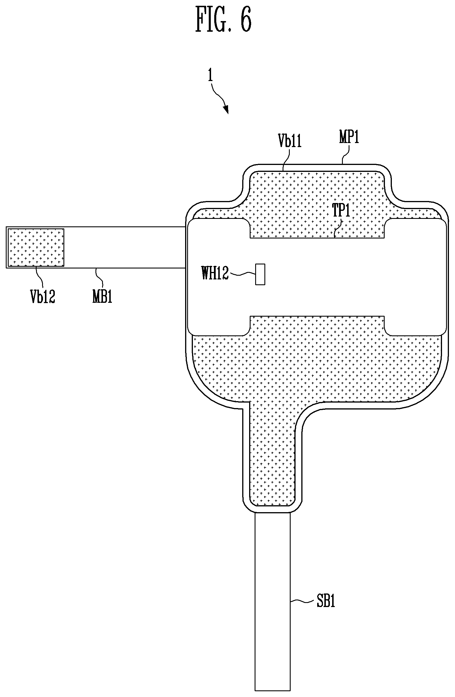 Patent US12504825 Figure 6 – Tactile stimulation providing device