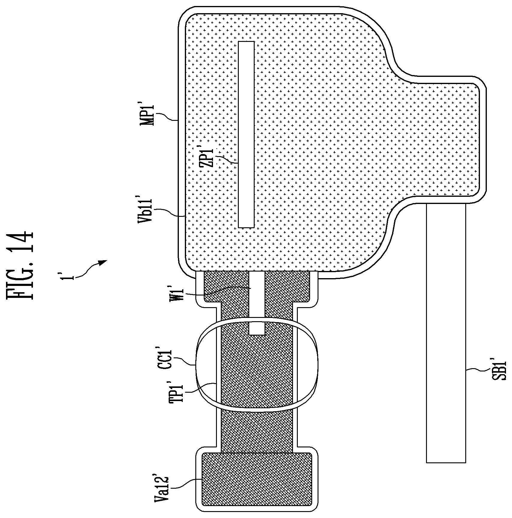 Patent US12504825 Figure 14 – Tactile stimulation providing device