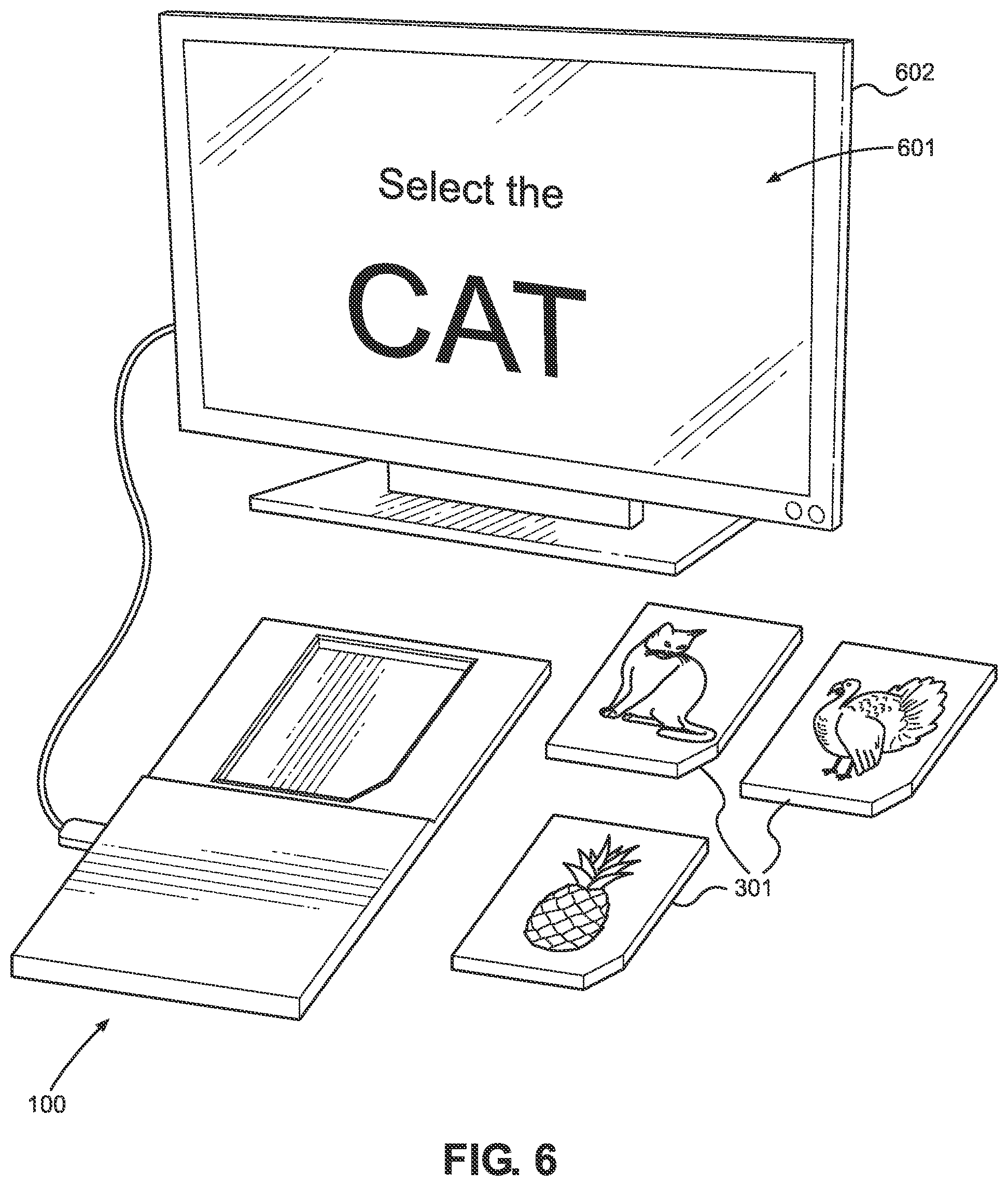Patent US12504830 Figure 5 – Computer input device and method of use