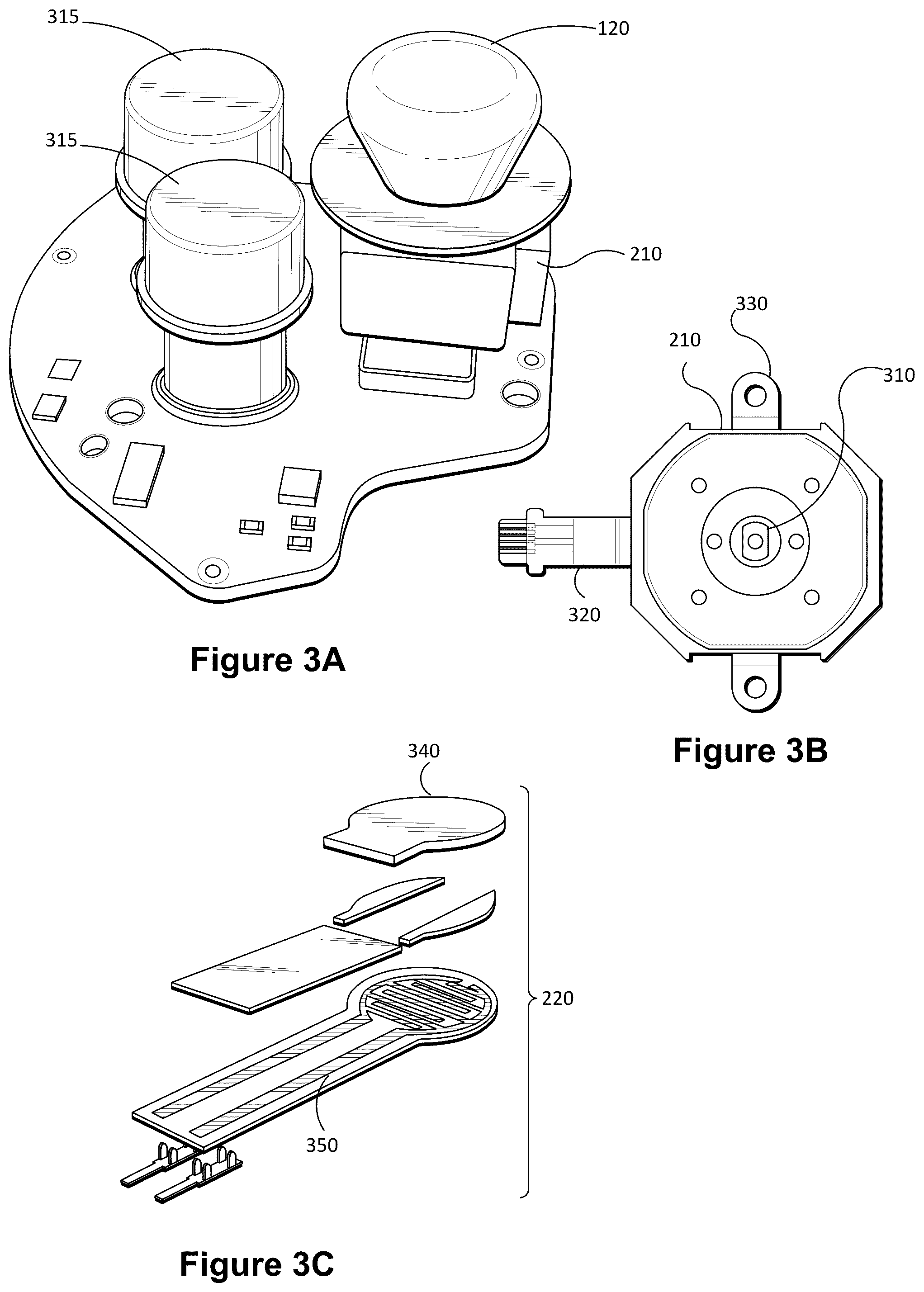 Patent US12504834 Figure 3 – Extended-reality controller for providing different haptic feedback events based on positions and magnitudes of user inputs, and systems, devices, and methods of use thereof