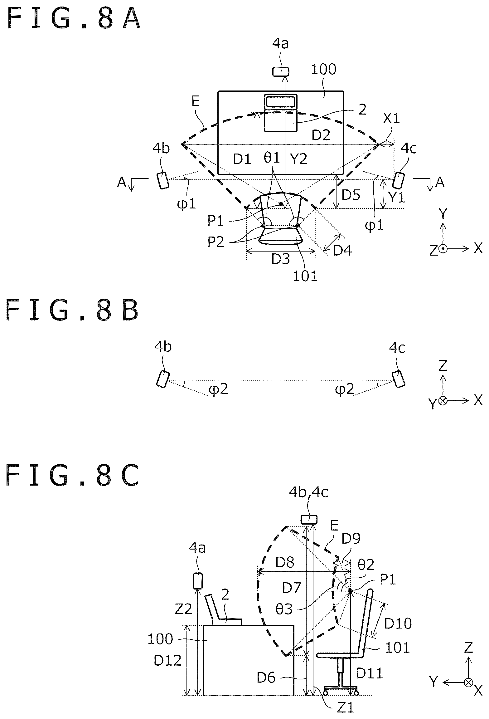 Patent US12504835 Figure 8 – Controller and tracking system