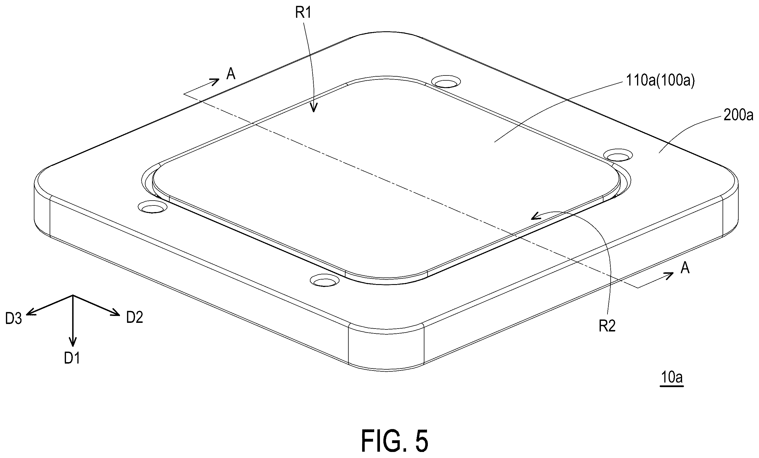 Patent US12504837 Figure 5 – Touch device and input device