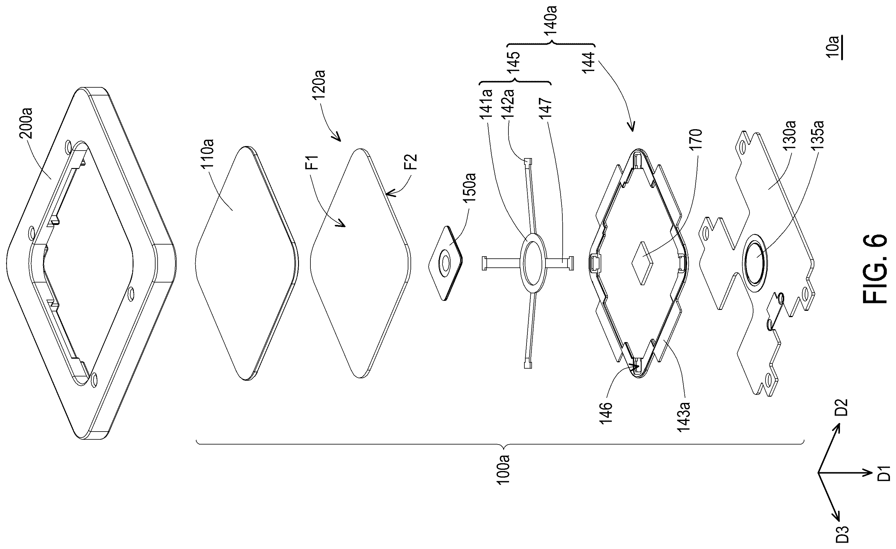 Patent US12504837 Figure 6 – Touch device and input device