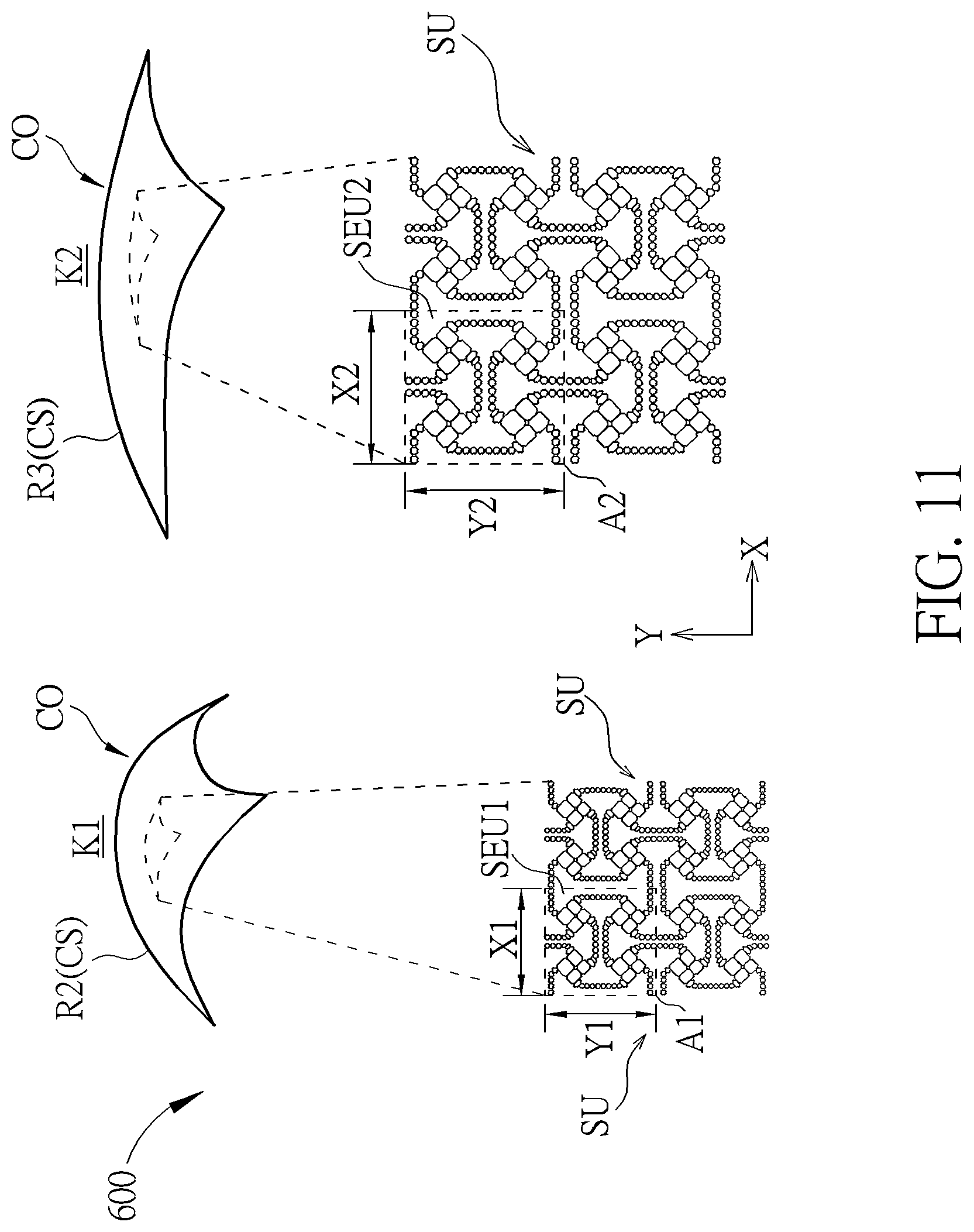 Patent US12504839 Figure 11 – Electronic device