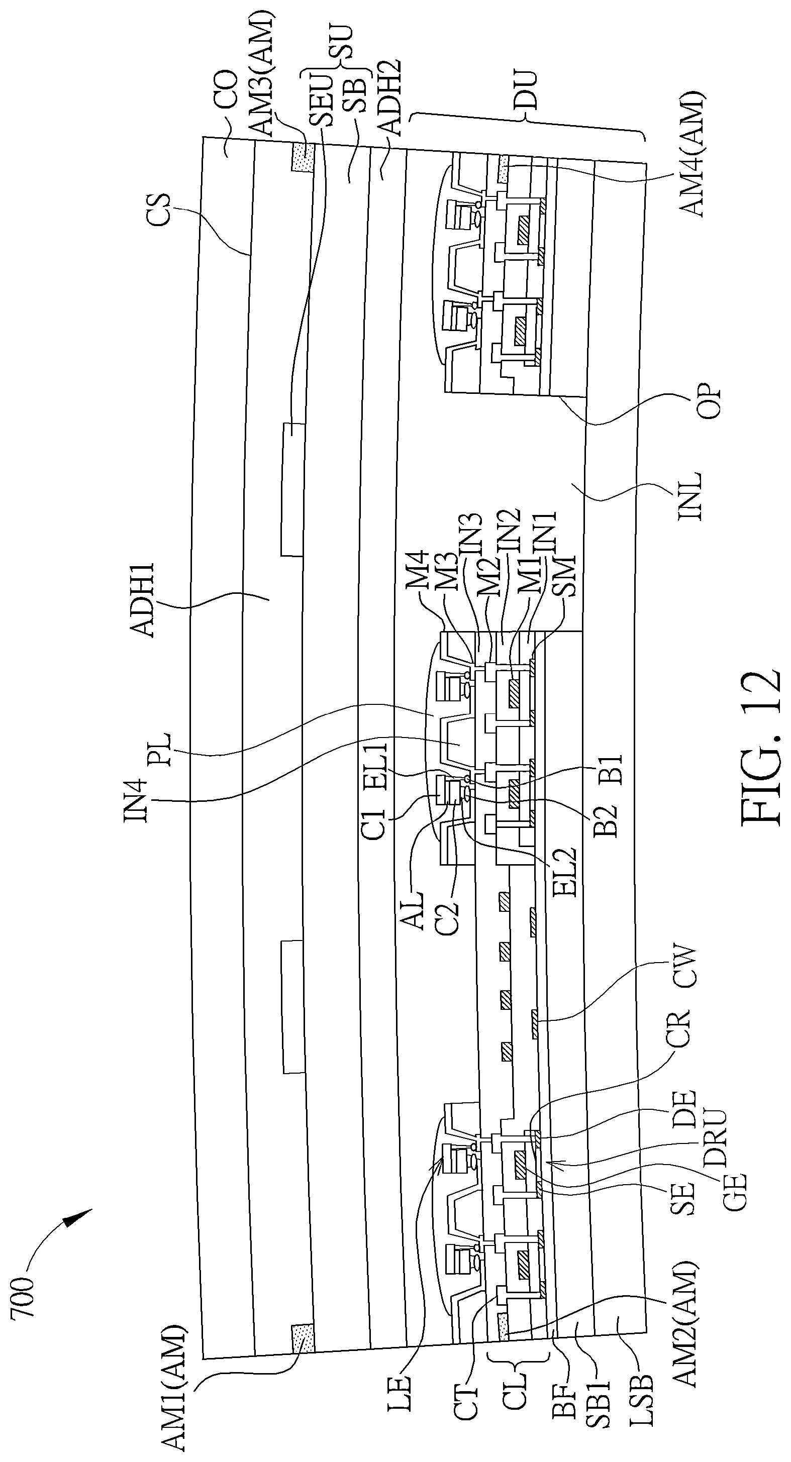 Patent US12504839 Figure 12 – Electronic device