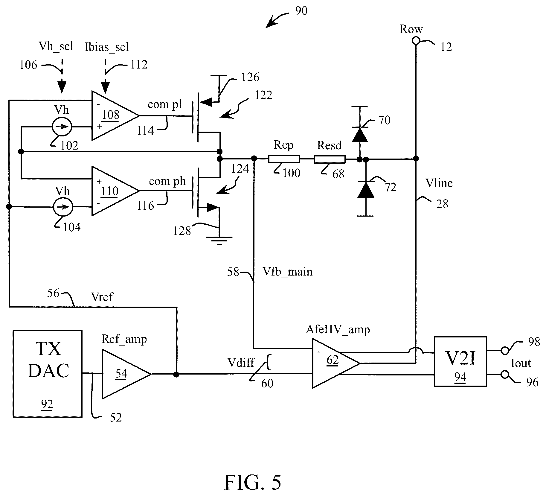 Patent US12504850 Figure 4 – Methods and apparatus for display noise canceling in a touch sensing system