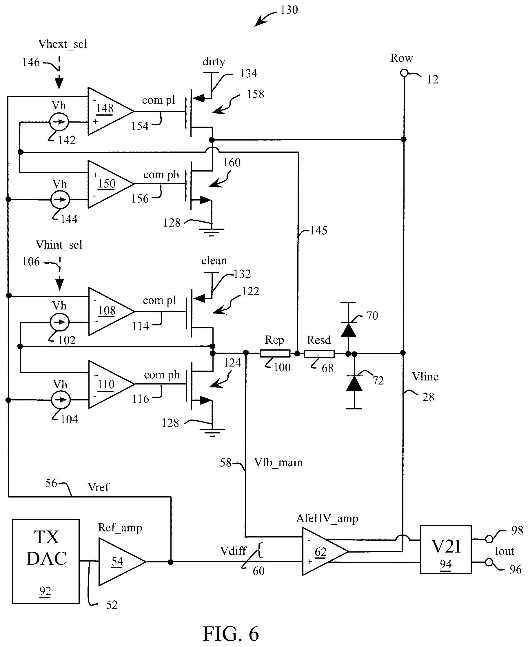 Patent US12504850 Figure 5 – Methods and apparatus for display noise canceling in a touch sensing system