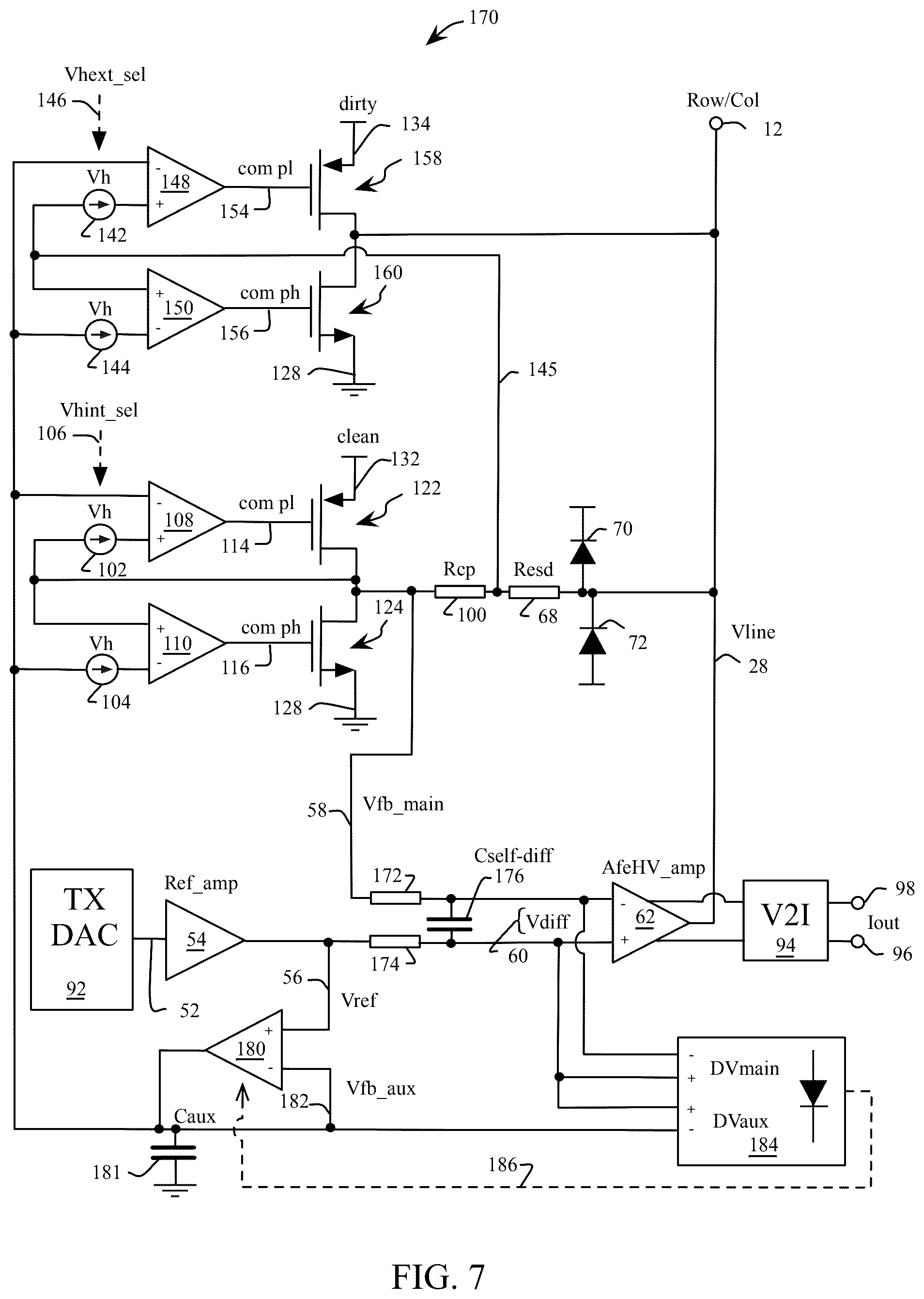 Patent US12504850 Figure 6 – Methods and apparatus for display noise canceling in a touch sensing system
