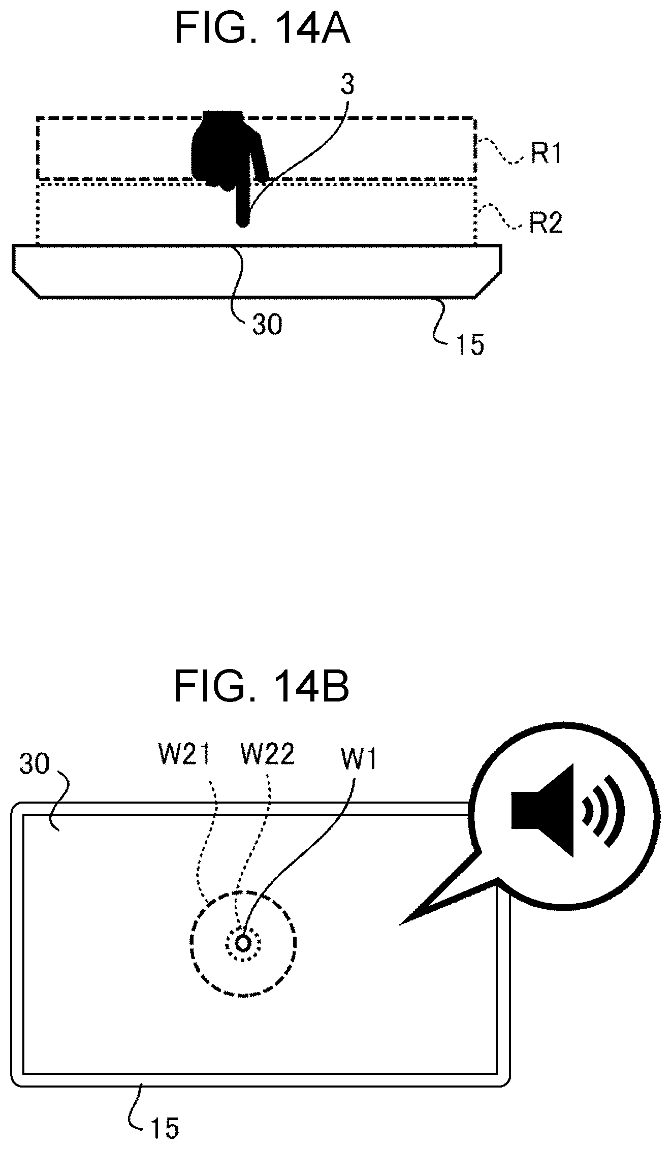 Patent US12504853 Figure 12 – Information processing apparatus, information processing method, and non-transitory computer readable medium responding to object performing contactless operation