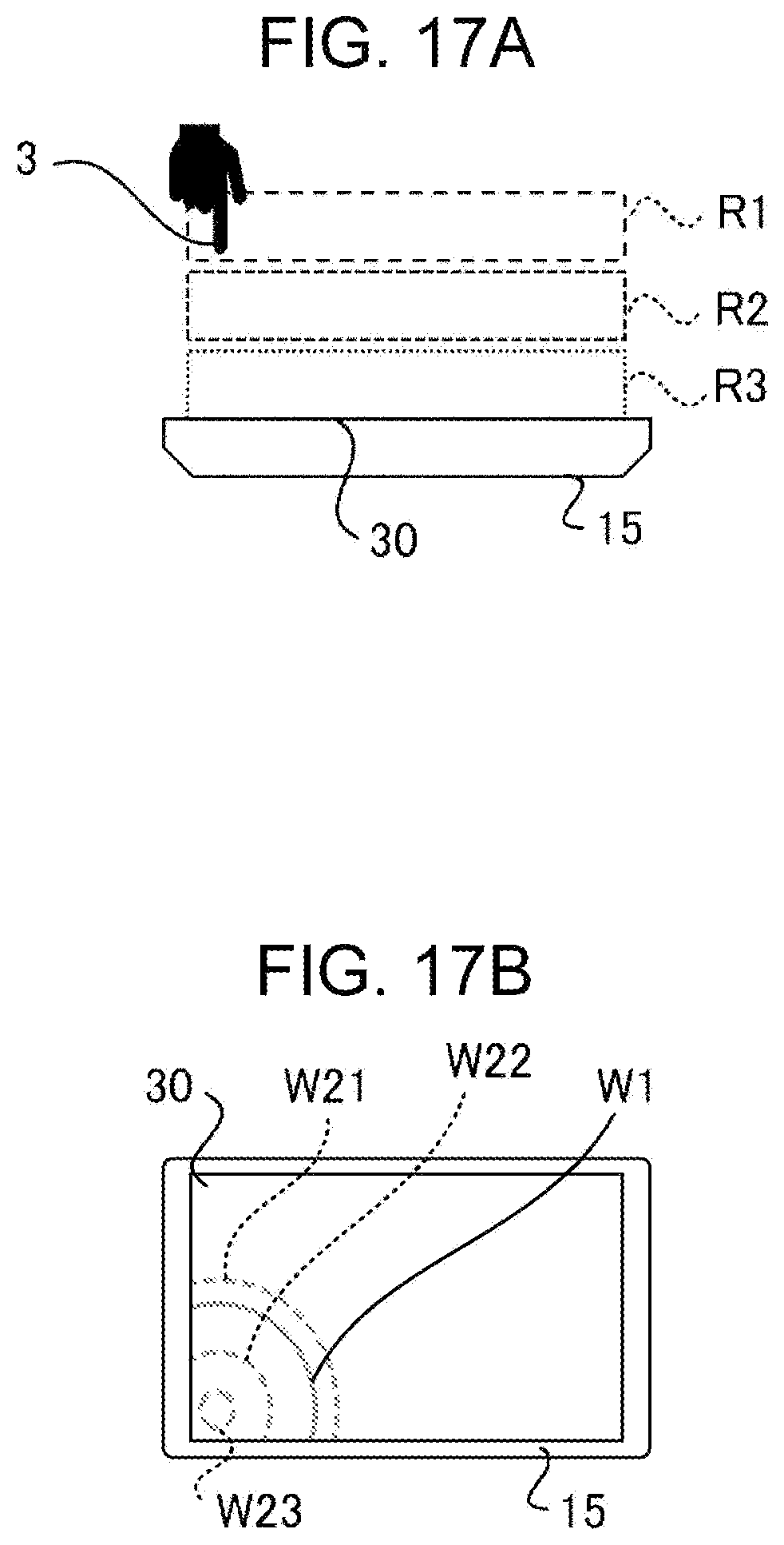 Patent US12504853 Figure 15 – Information processing apparatus, information processing method, and non-transitory computer readable medium responding to object performing contactless operation