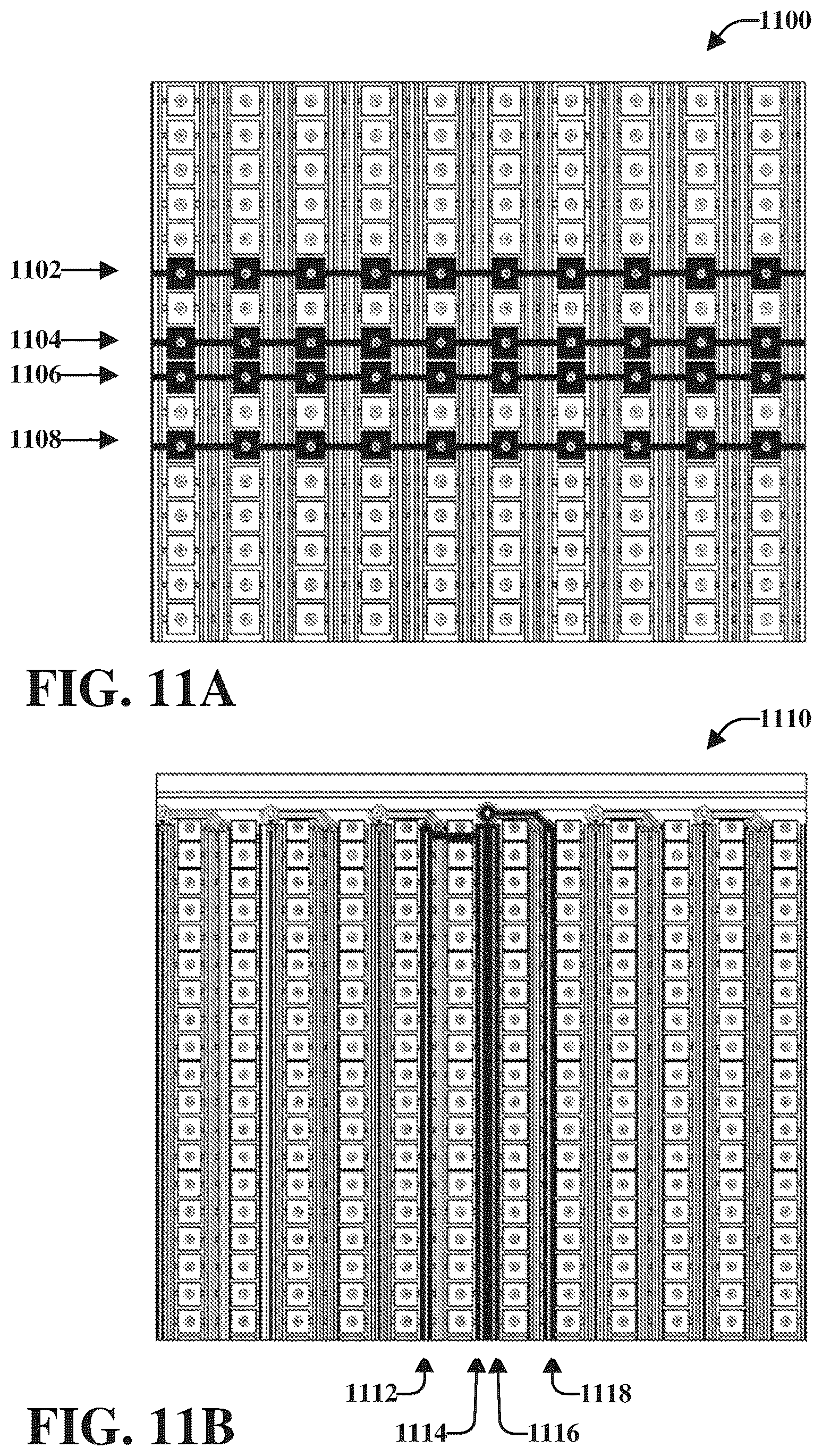 Patent US12504855 Figure 11 – Interpolation electrode patterning for capacitive-grid touch sensor