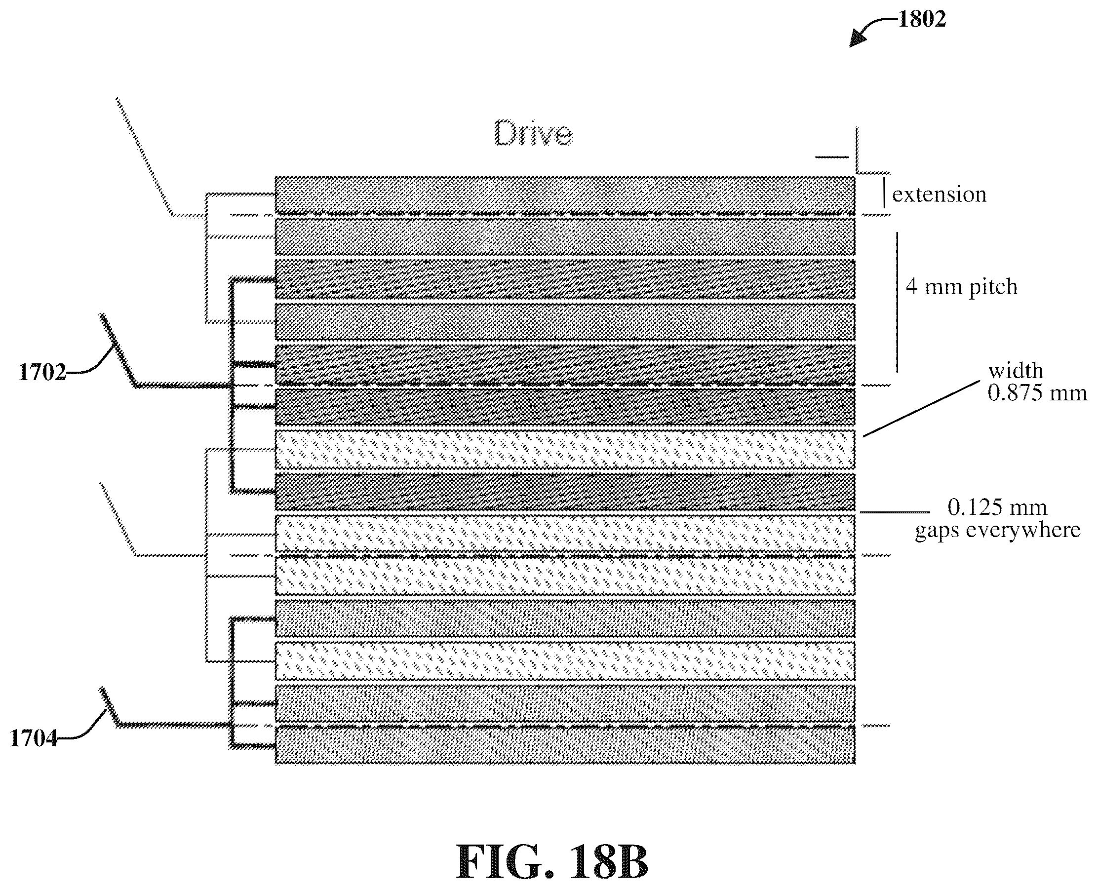 Patent US12504855 Figure 20 – Interpolation electrode patterning for capacitive-grid touch sensor
