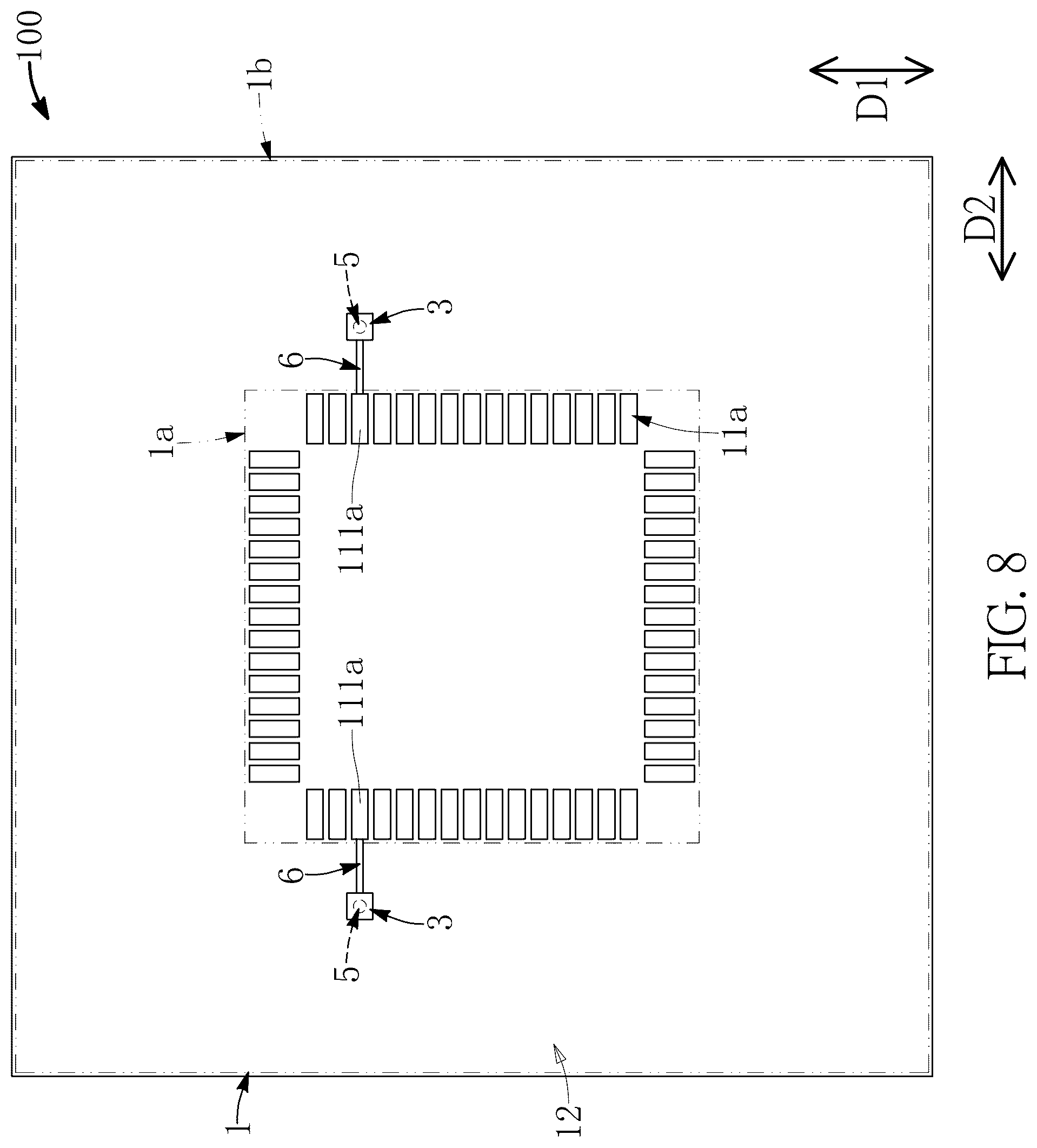 Patent US12504856 Figure 8 – Circuit carrier