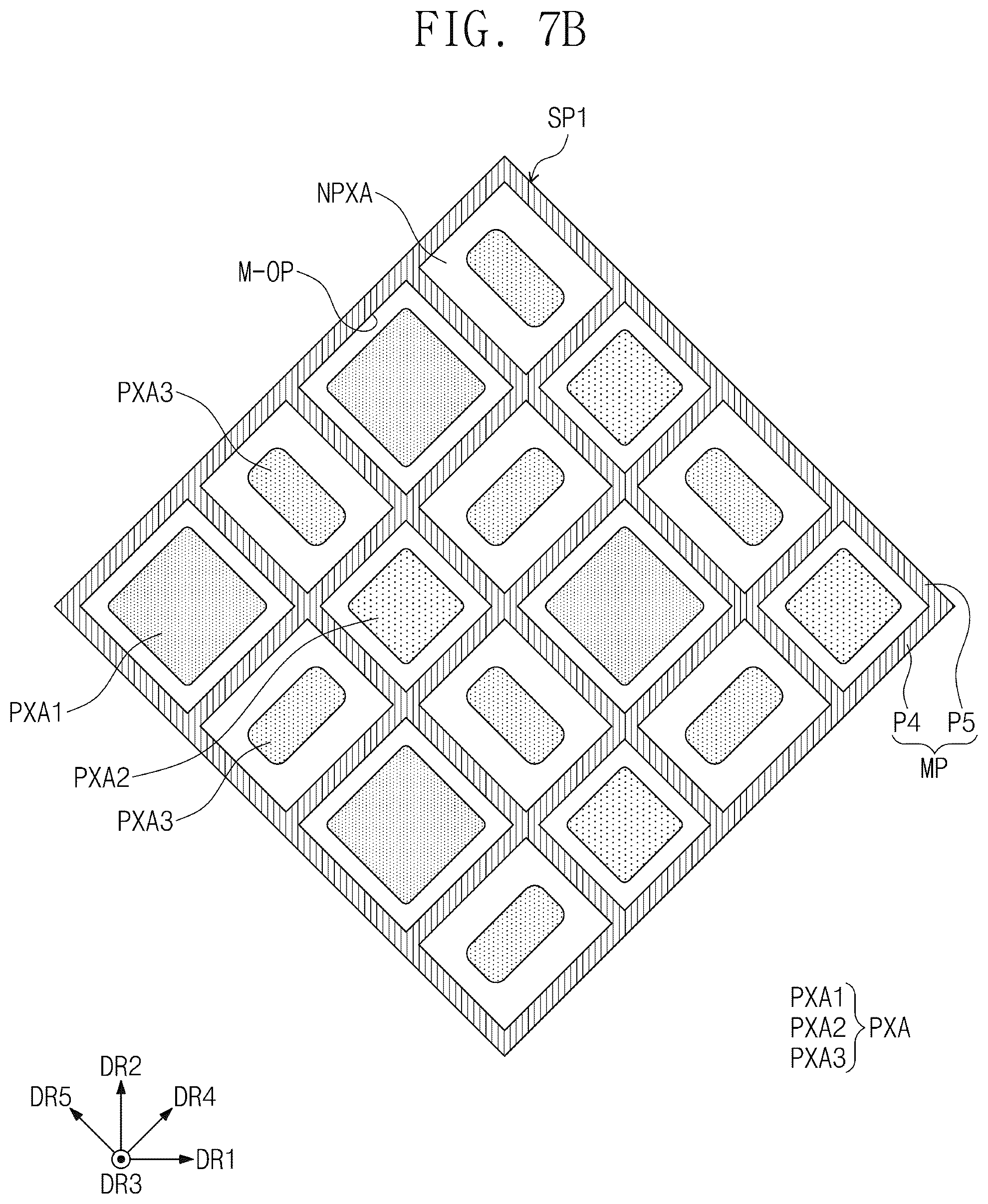 Patent US12504857 Figure 7 – Display device
